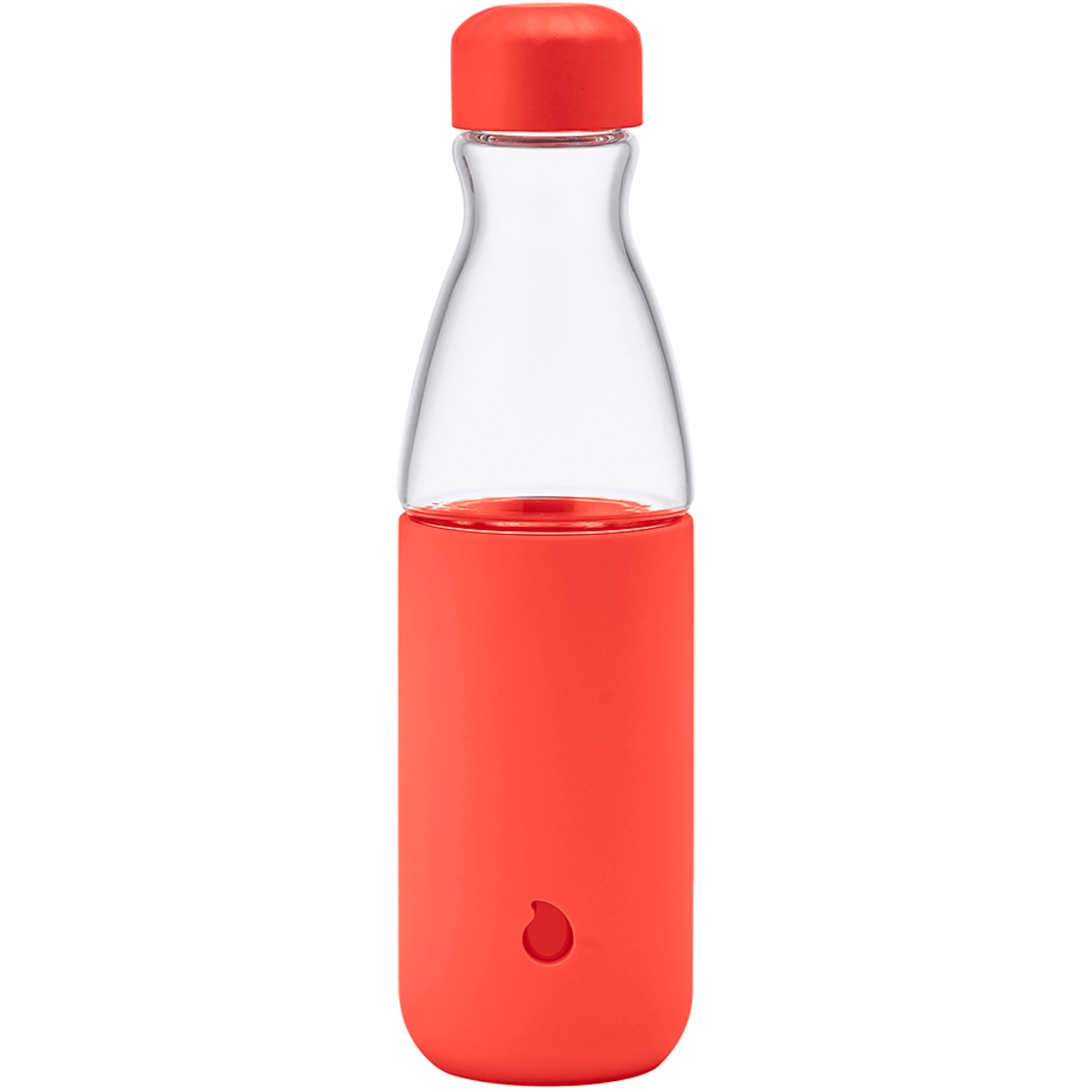 s-well-glass-original-water-bottle-18oz-radiant-coral image 1