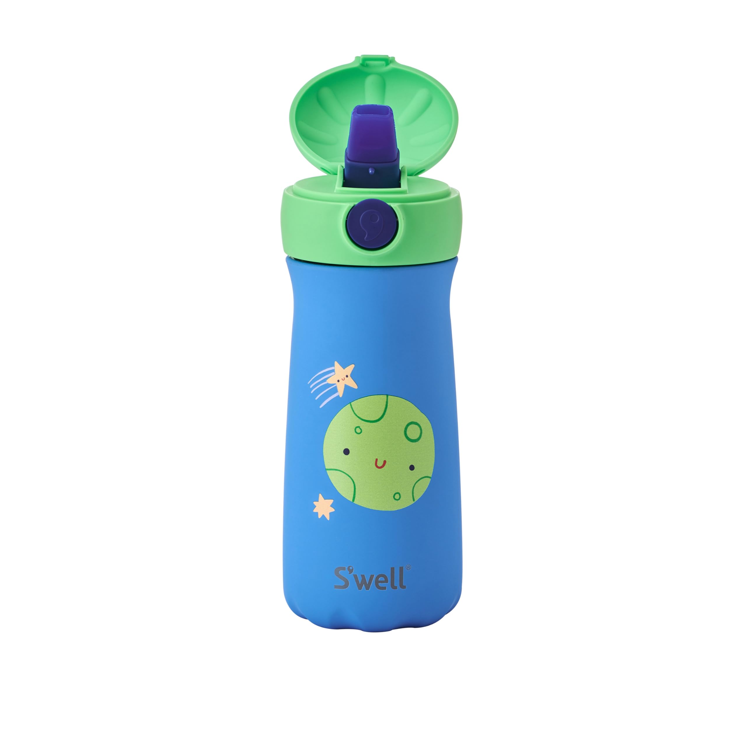 s-well-kids-pop-top-traveler-14oz-over-the-moon-leakproof-insulated-straw-bottle image 5
