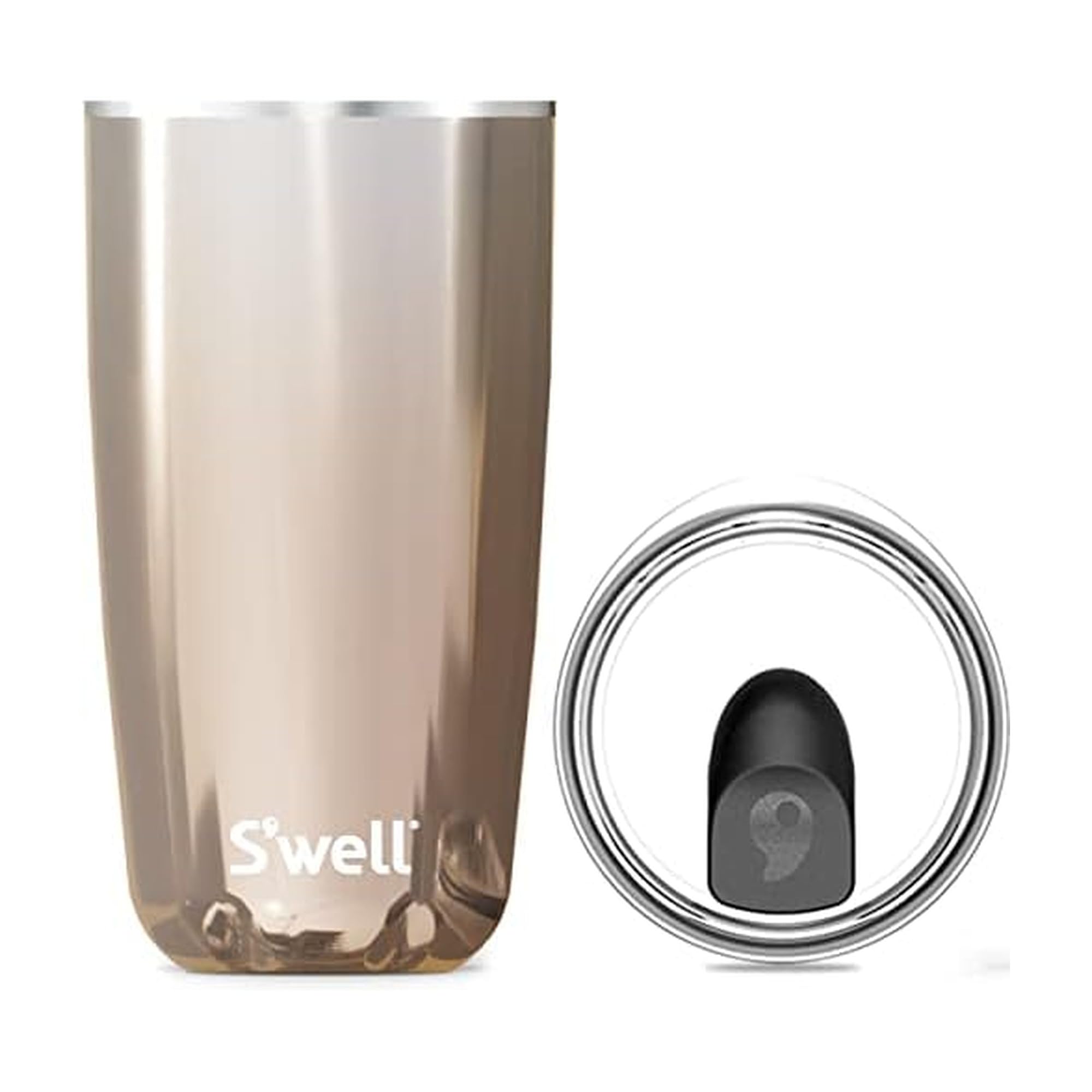 s-well-18oz-stainless-steel-tumbler-with-clear-slide-open-lid-white-marble-tripl image 3