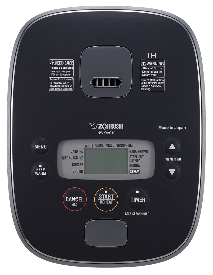 zojirushi-nw-qac10-5-5-cup-induction-rice-cooker-and-warmer-black image 3