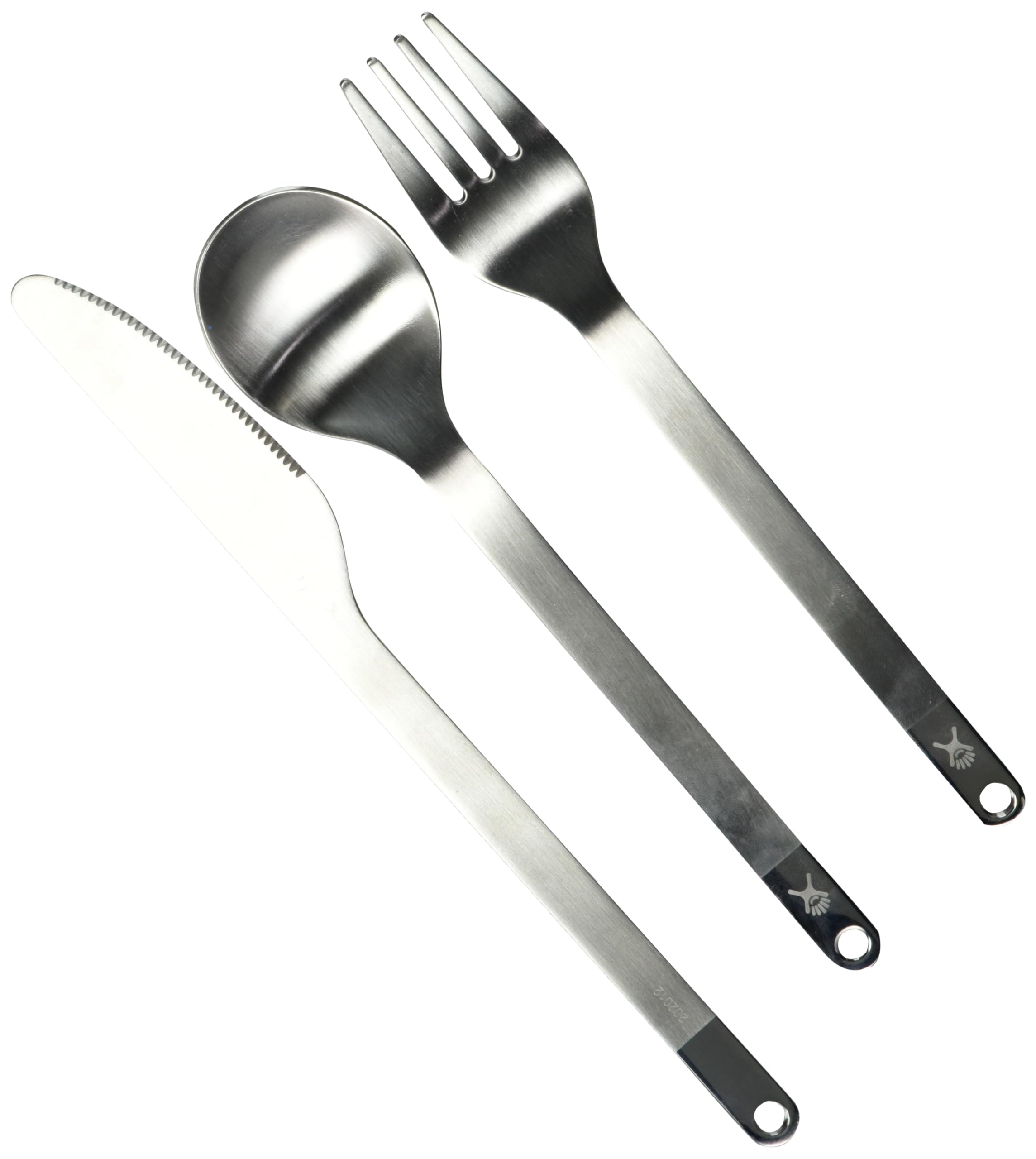 hydro-flask-flatware-set-stainless-steel-spork-serrated-knife-with-lanyard image 4