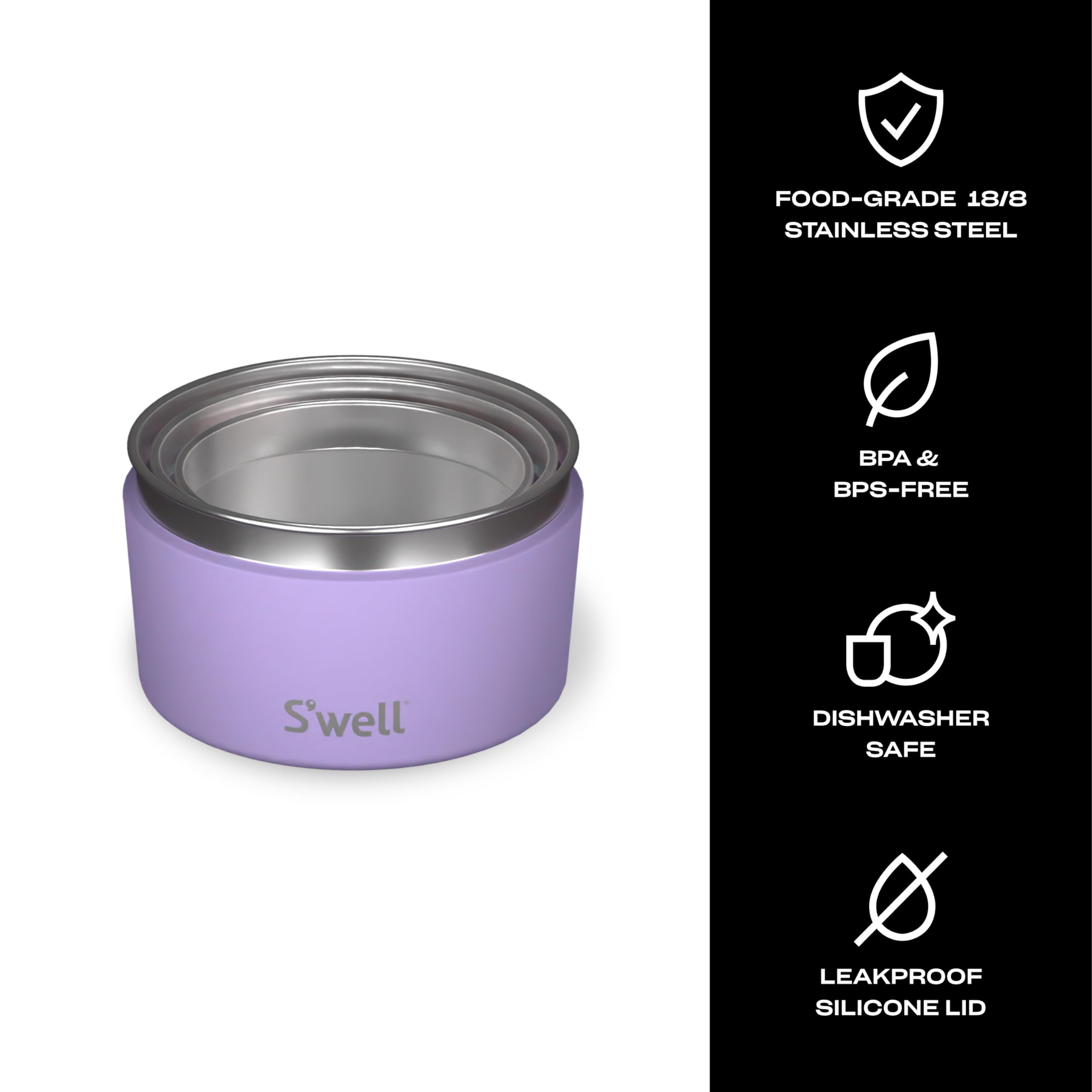 s-well-stainless-steel-food-canister-set-of-three-10oz-16oz-24oz-pastel-paradise image 3