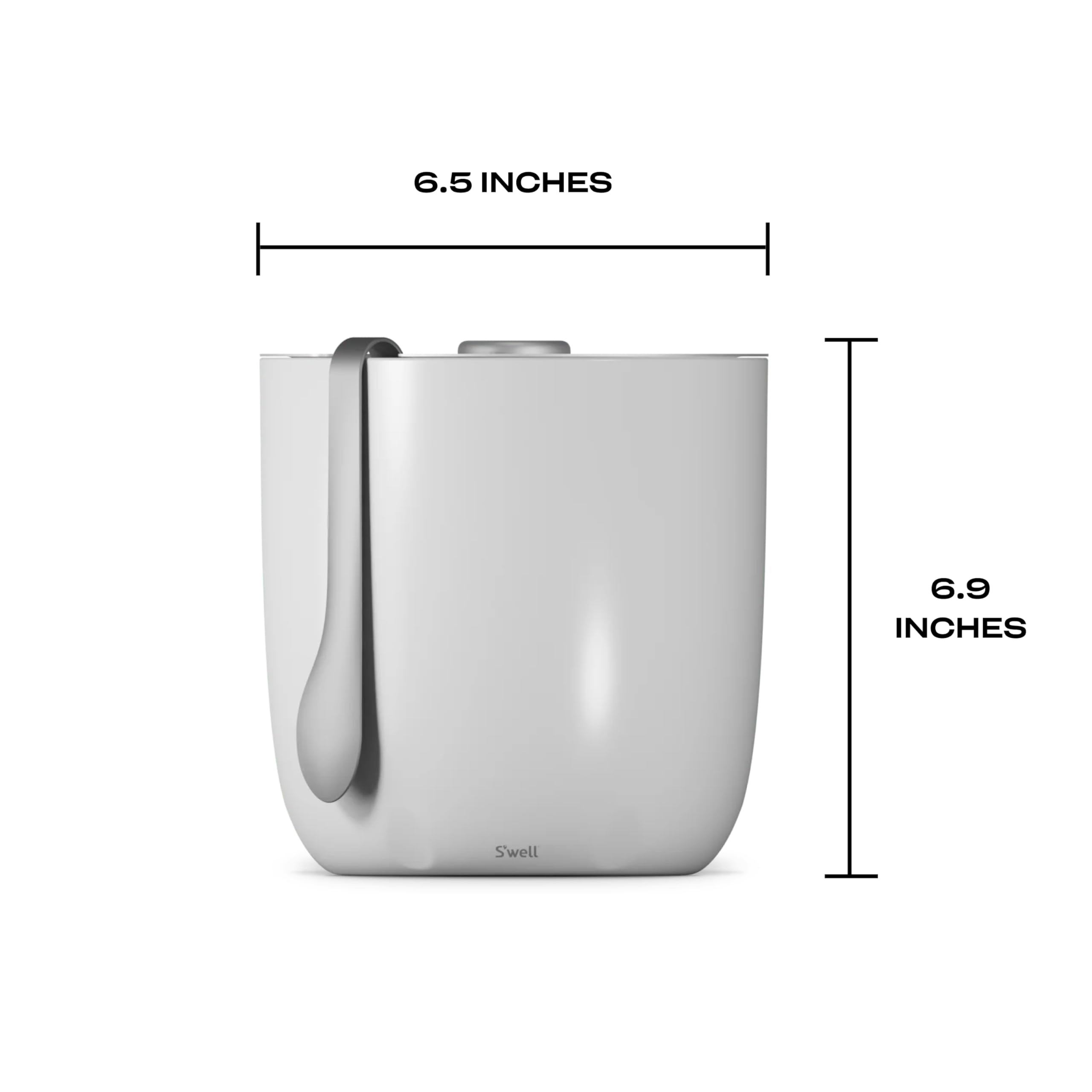 s-well-68oz-ice-bucket-with-tongs-angel-food image 4