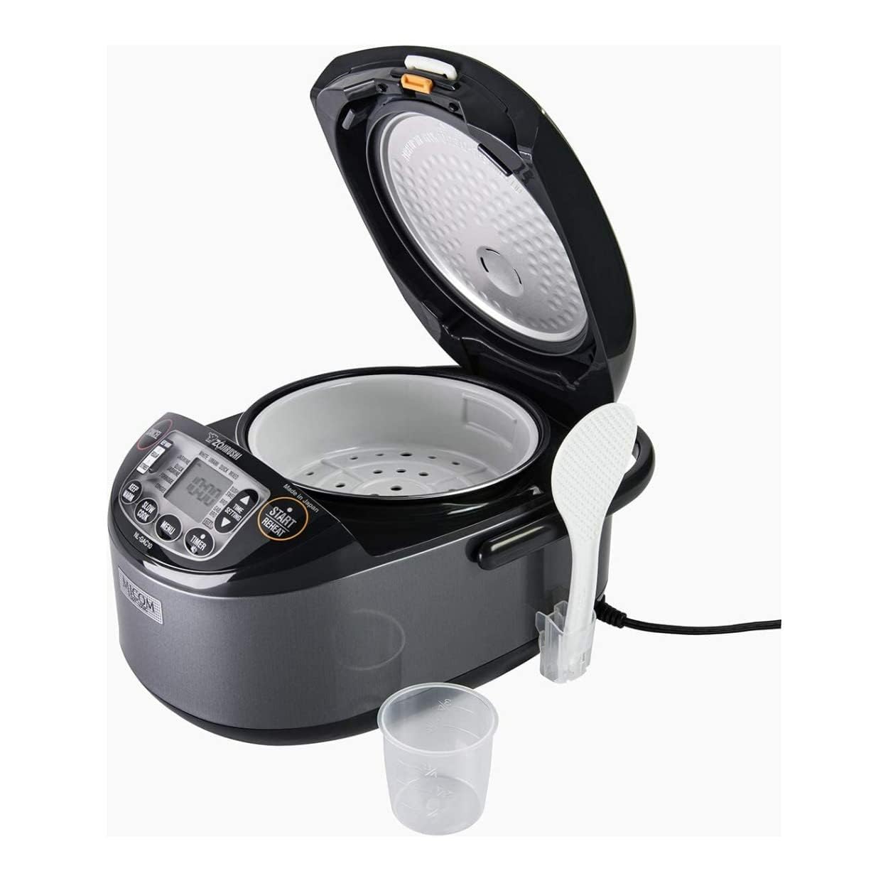 zojirushi-nl-gac10bm-5-5-cup-umami-micom-rice-cooker-warmer-metallic-black-120v- image 3