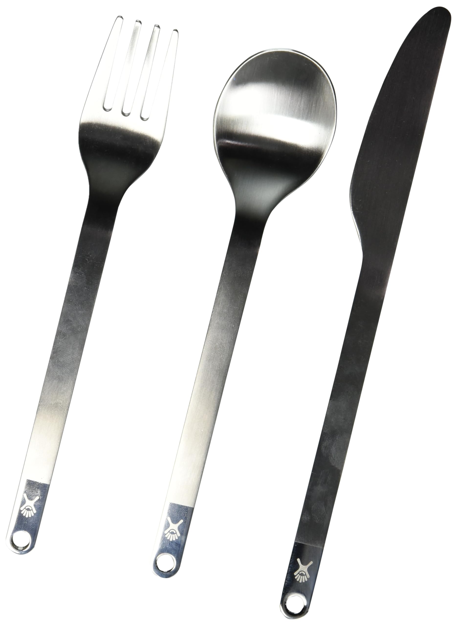 hydro-flask-flatware-set-stainless-steel-spork-serrated-knife-with-lanyard image 2