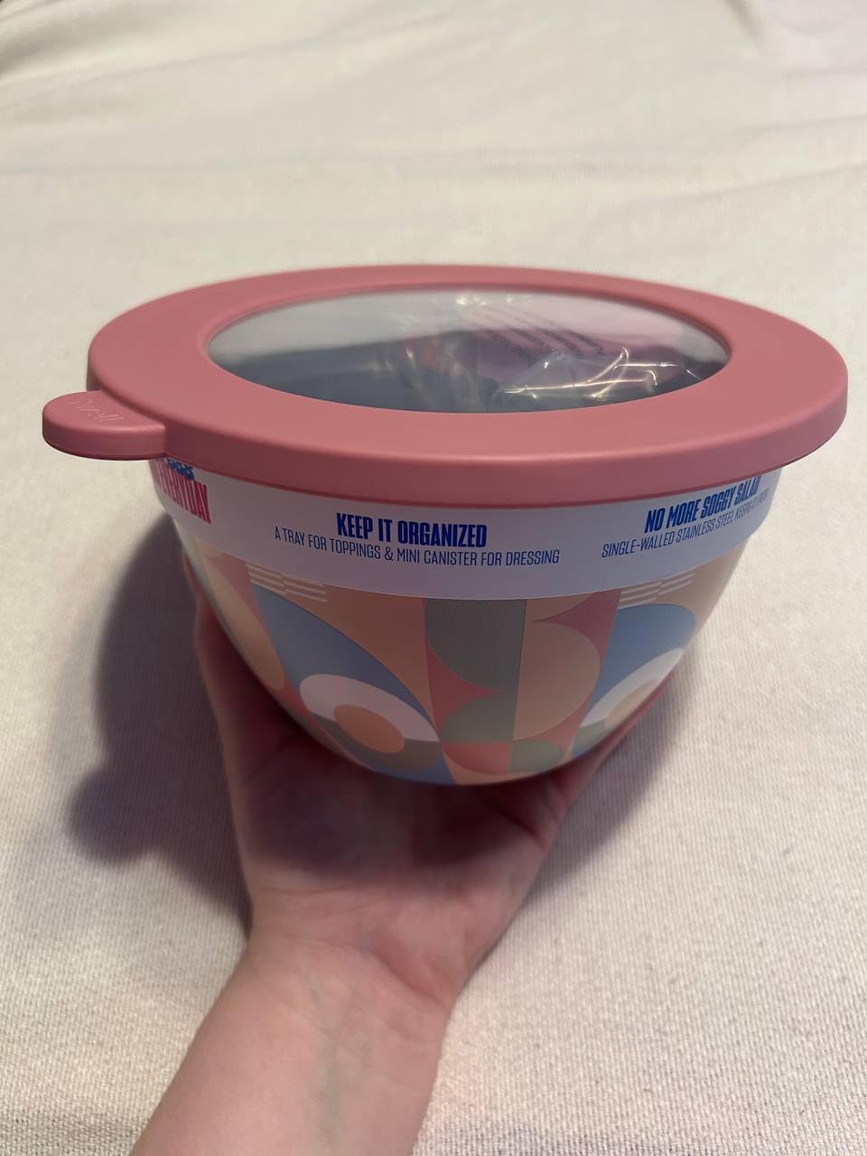 Spacious and leakproof
