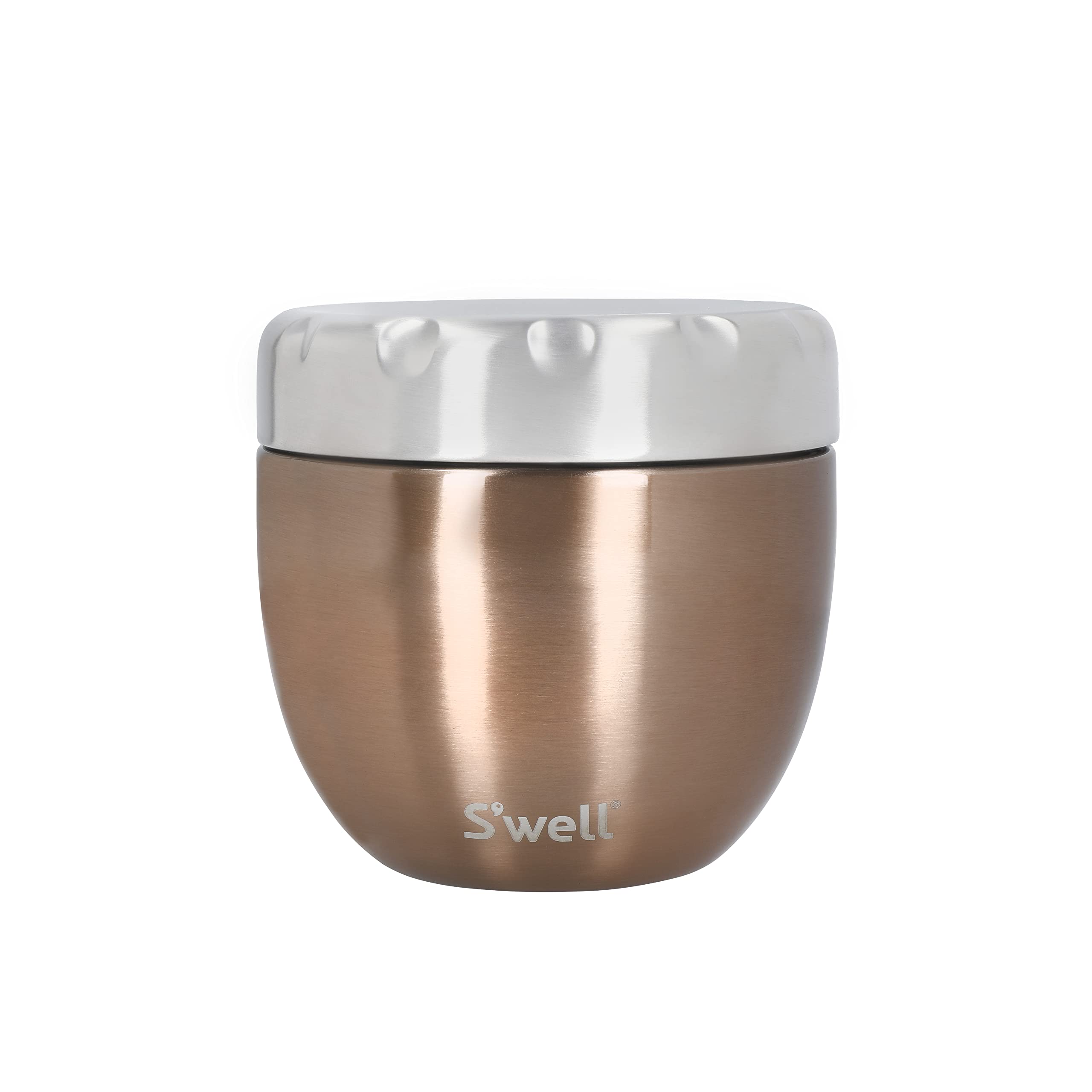 s-well-eats-2-in-1-food-bowl-636ml-pyrite-triple-insulated-leak-proof-food-flask image 1