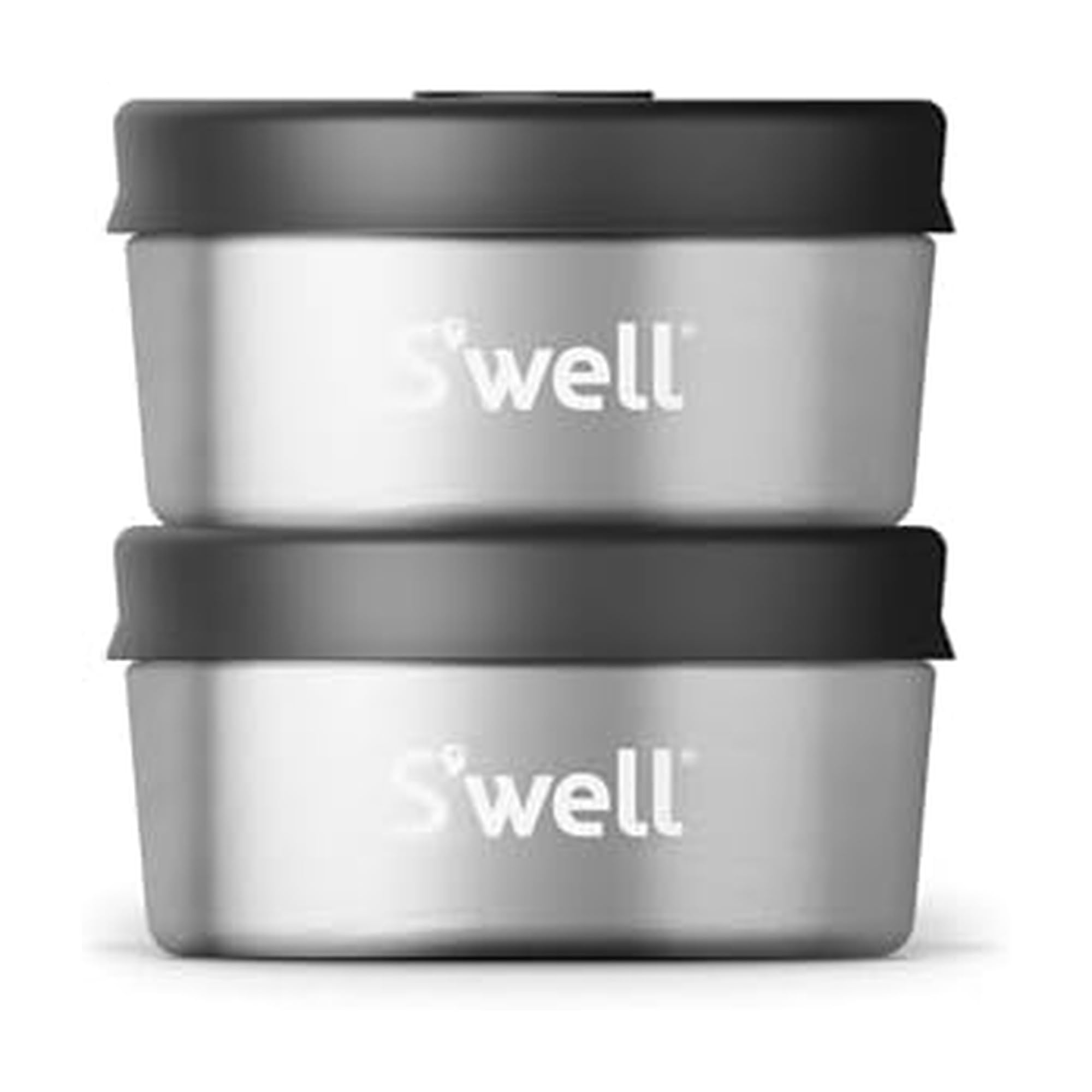 s-well-condiment-container-set-of-two-2oz-black-stainless-steel-with-leakproof-s image 1