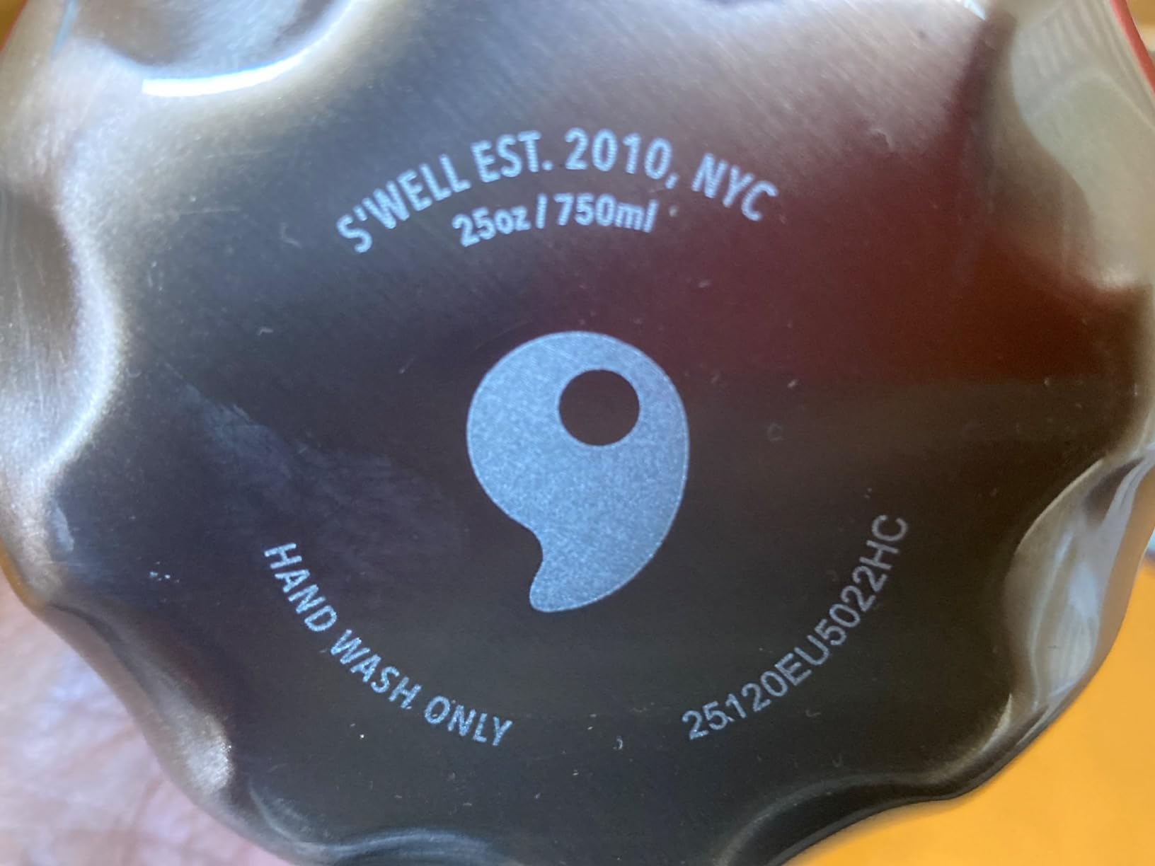 Good bottle, but the cap is hard to unscrew