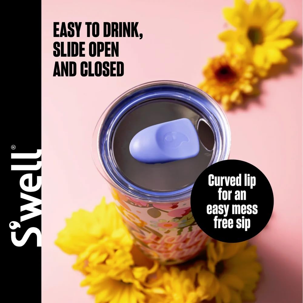 s-well-x-steffi-lynn-stainless-steel-tumbler-with-straw-700ml-artist-collab image 2