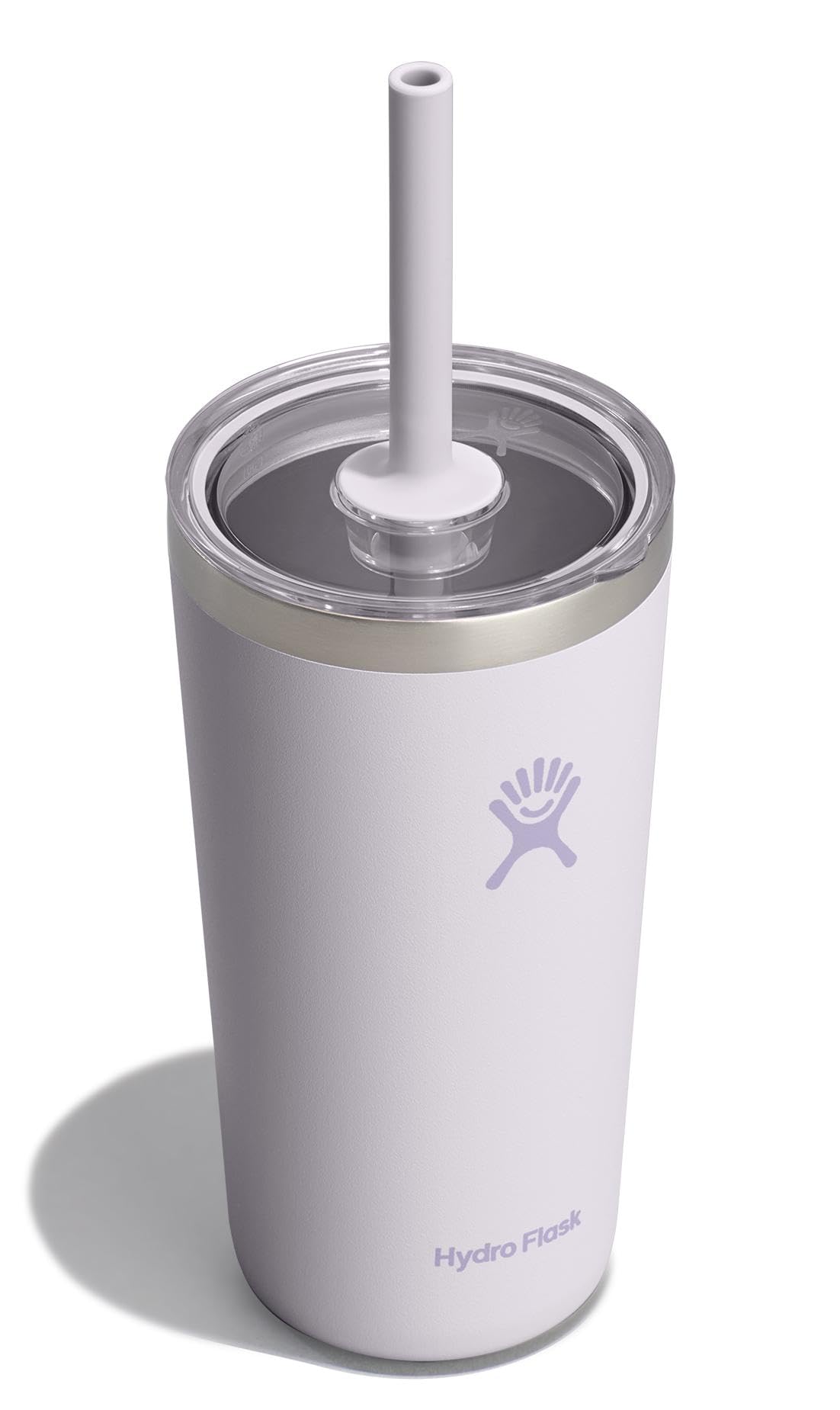 hydro-flask-20-oz-all-around-tumbler-with-clear-straw-lid-capri-blue image 7