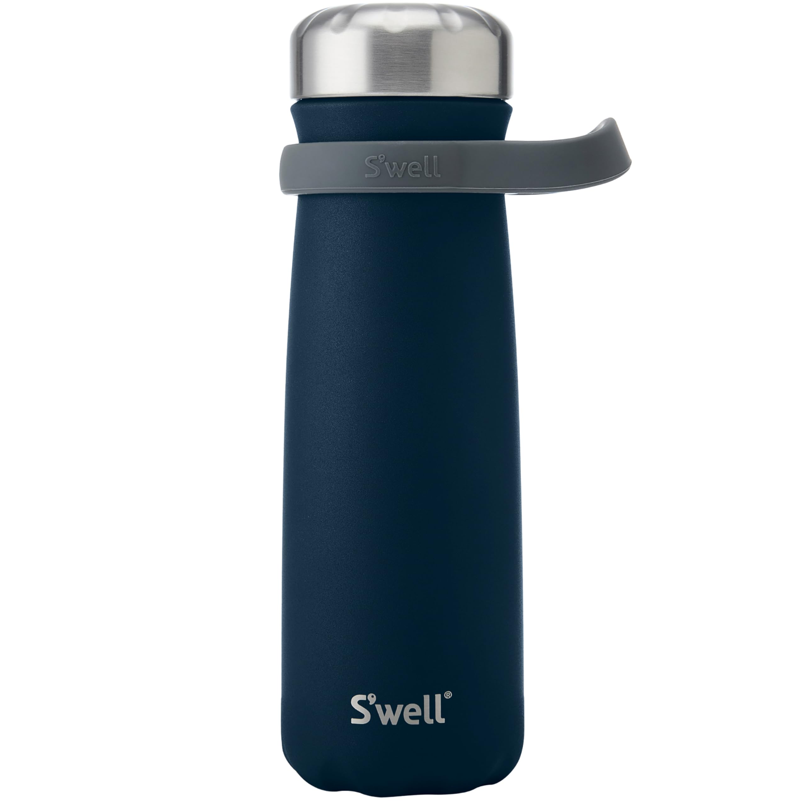 s-well-stainless-steel-traveler-with-handle-24oz-azurite-triple-layered-vacuum-i image 1