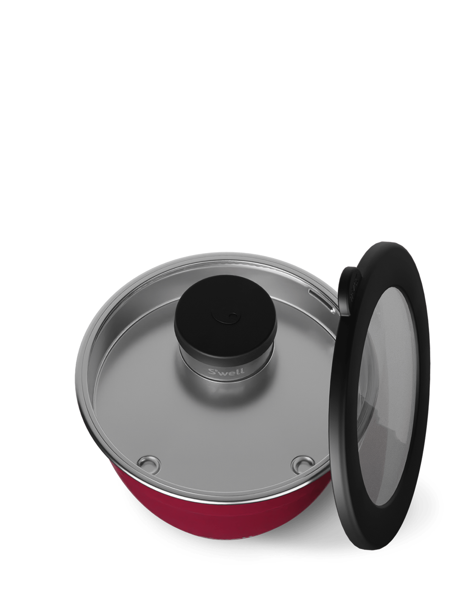 s-well-wild-cherry-salad-bowl-kit-reusable-stainless-steel-salad-bowl-with-lid-a image 2