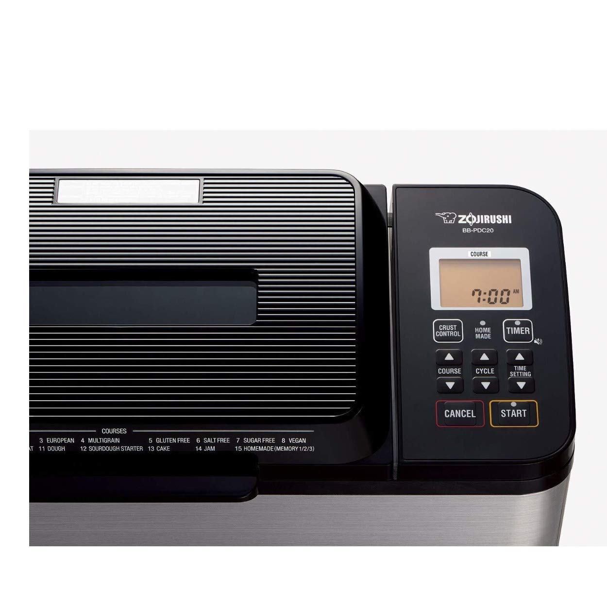 zojirushi-bb-pdc20ba-virtuoso-plus-breadmaker-2-lb-loaf-dual-kneading-blades-glu image 2