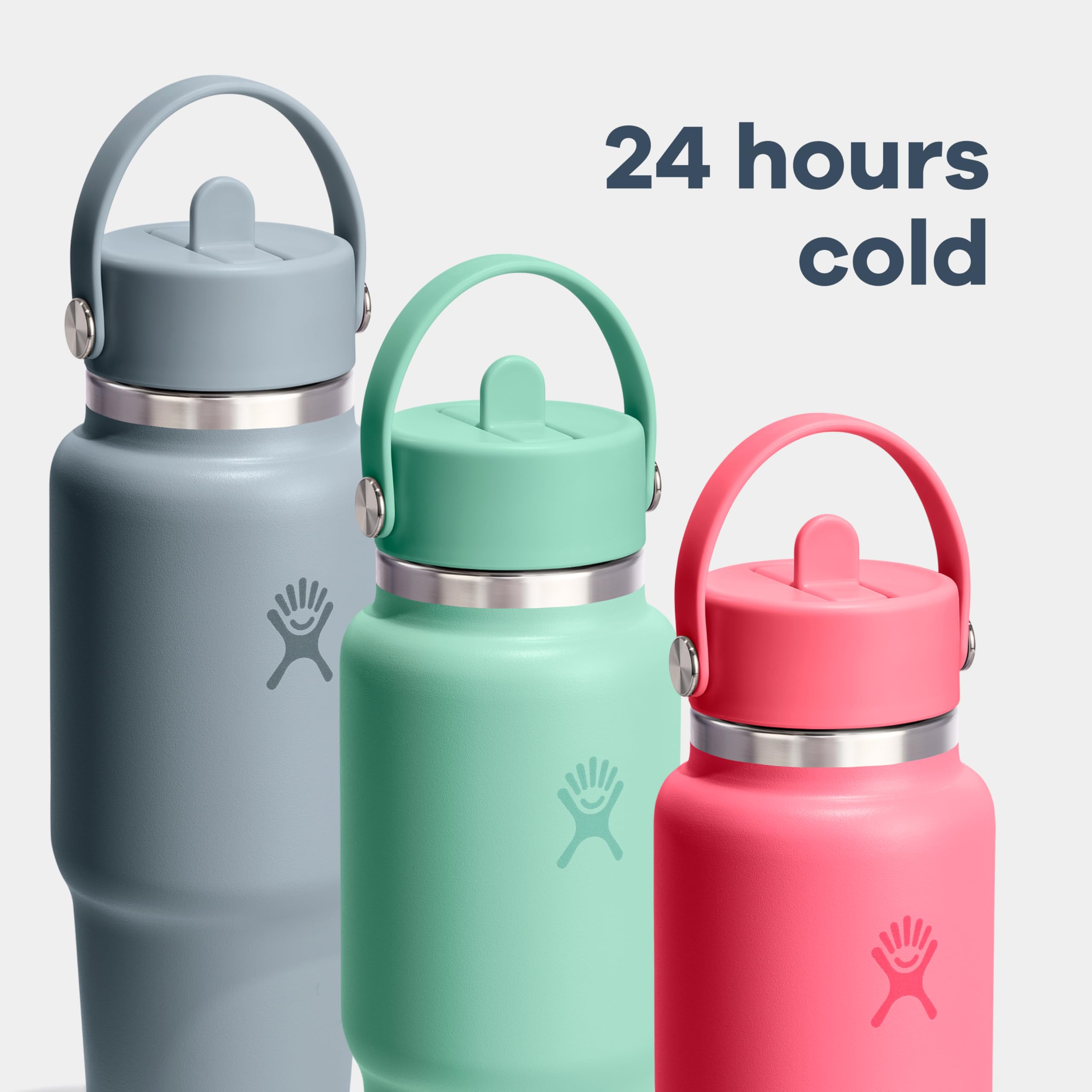 hydro-flask-32oz-wide-mouth-flex-straw-bottle-tonal-black-cupholder-compatible image 6