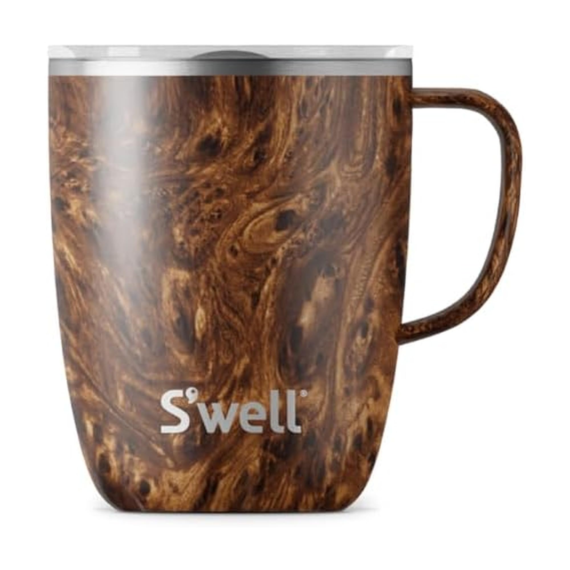 s-well-12oz-stainless-steel-mug-with-handle-teakwood image 1