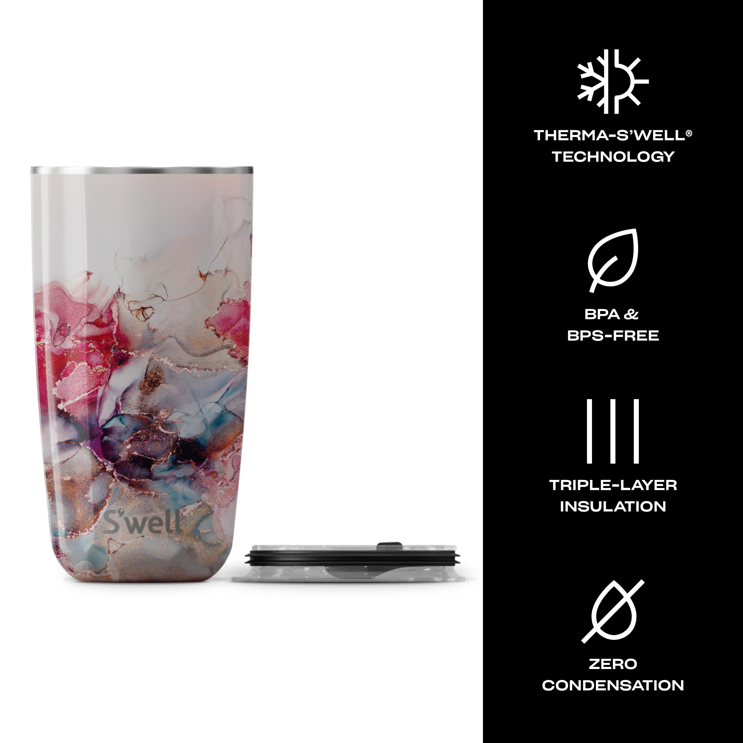 s-well-stainless-steel-tumbler-18oz-rose-marble-triple-layer-vacuum-insulated image 3