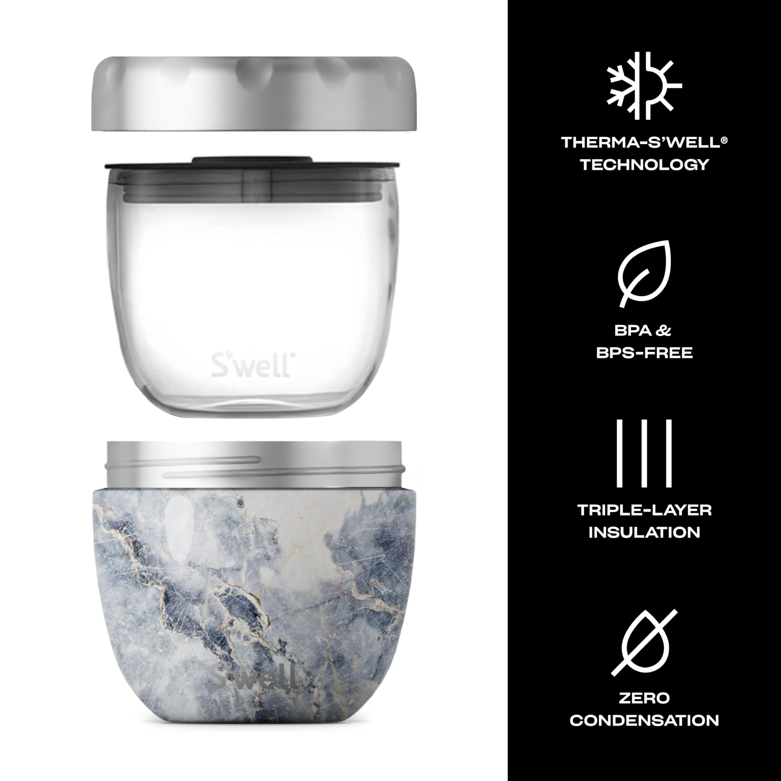 s-well-stainless-steel-bowls-21-5oz-blue-granite-2-in-1-set image 3