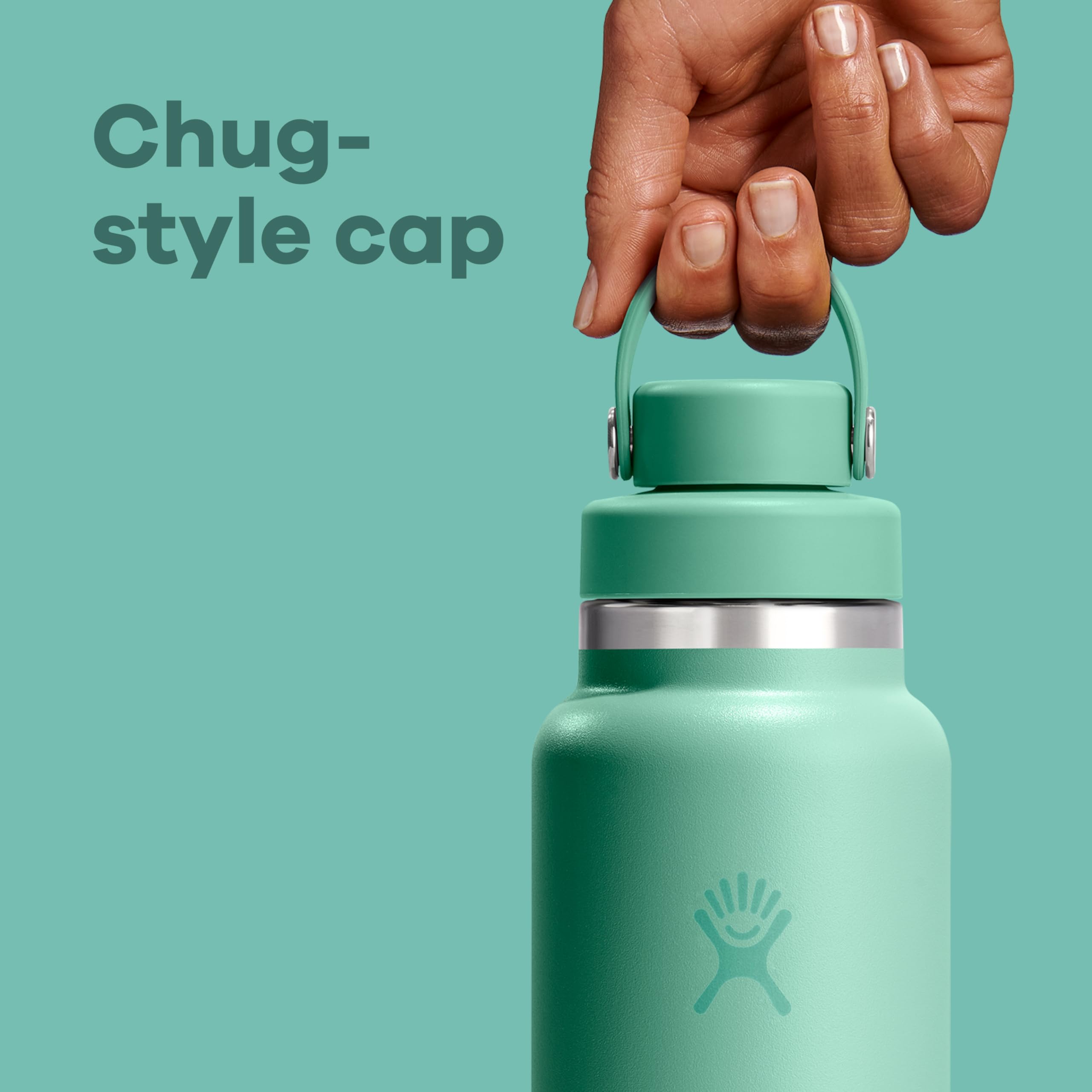 hydro-flask-32-oz-wide-mouth-water-bottle-with-flex-chug-lid-mermaid-green image 5
