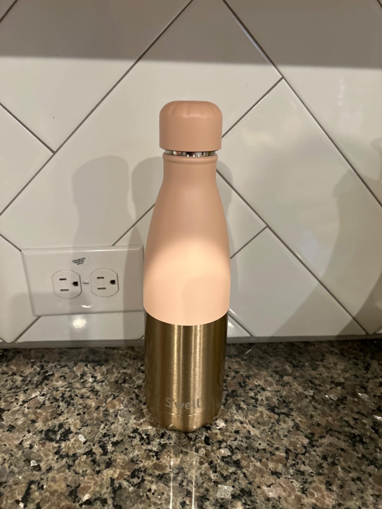 Nice bottle, but slippery