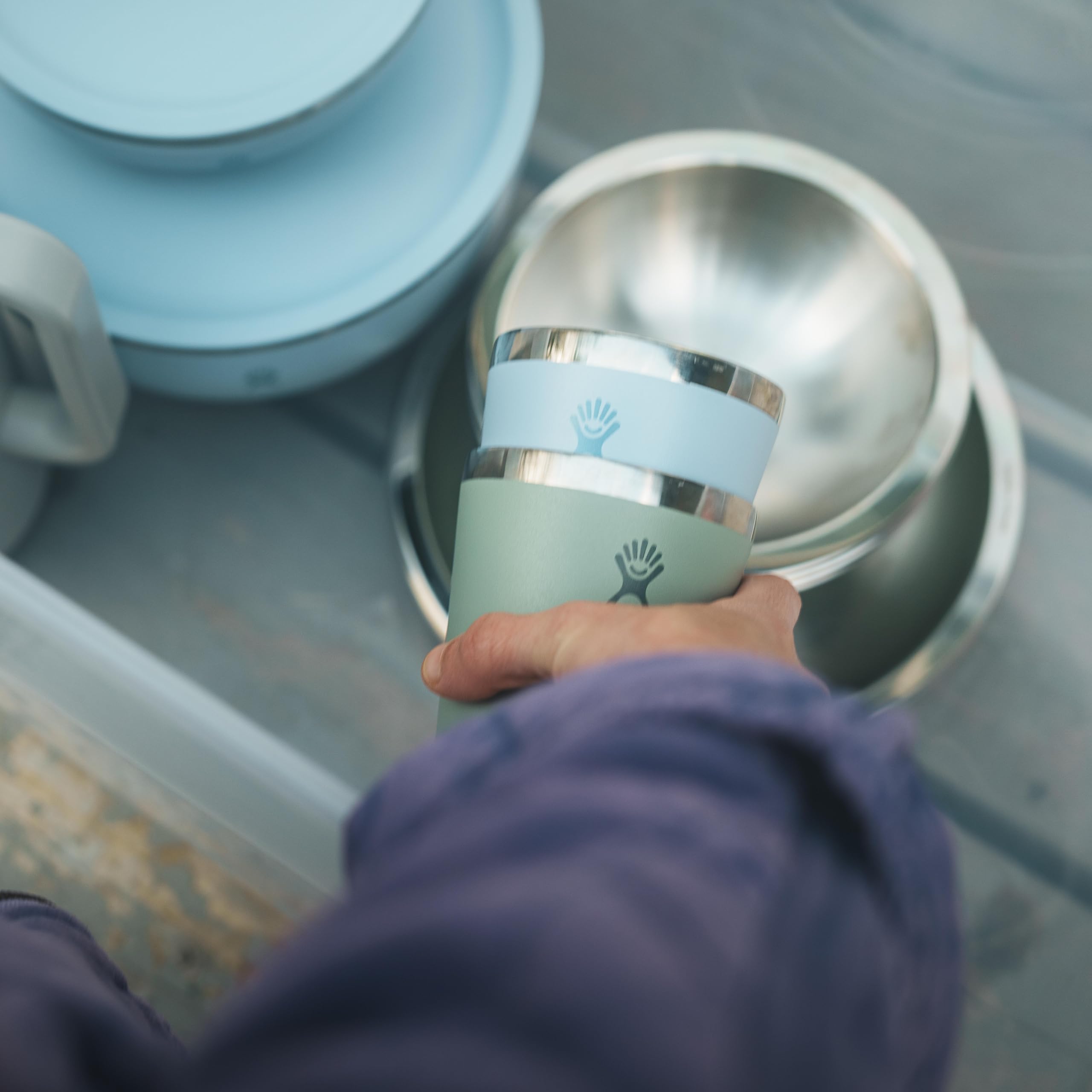 hydro-flask-12oz-outdoor-kitchen-tumbler-harbor-blue-insulated-stainless-steel-w image 6
