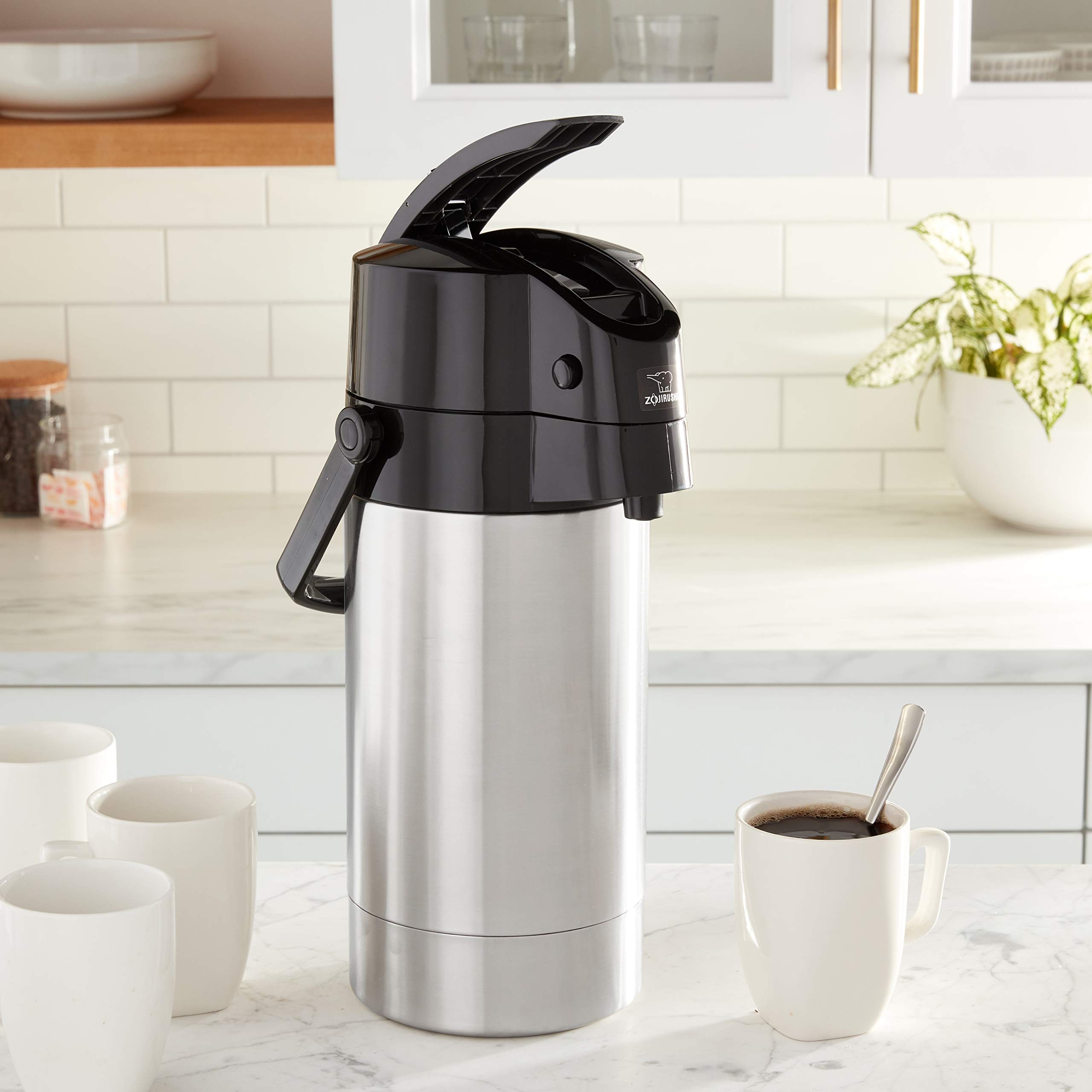 zojirushi-stainless-steel-easy-serve-airpot-2-2l-73oz-vacuum-insulated-lever-pum image 3