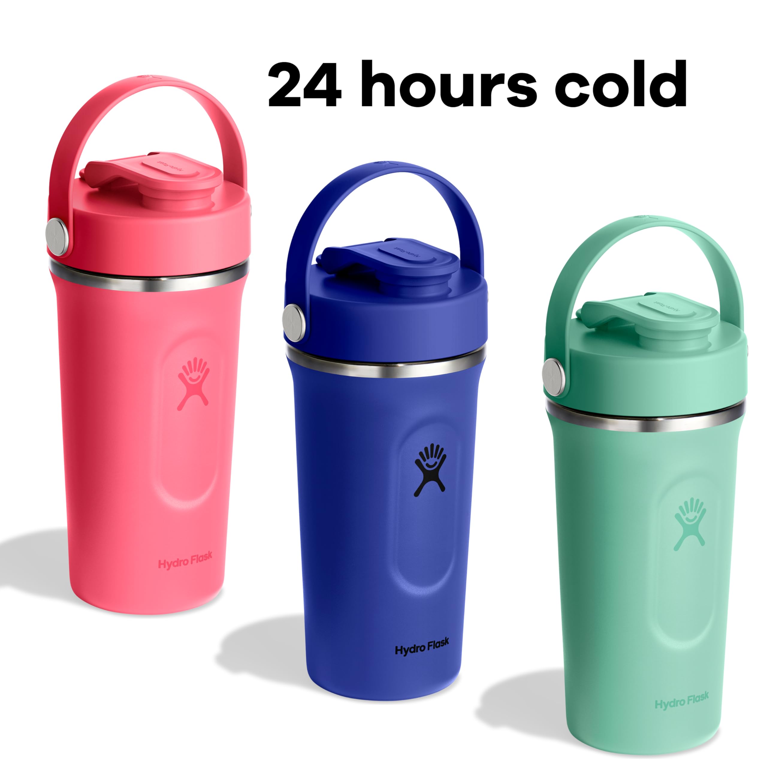 hydro-flask-24-oz-insulated-shaker-bottle-agave-green-leakproof-protein-mixer image 6