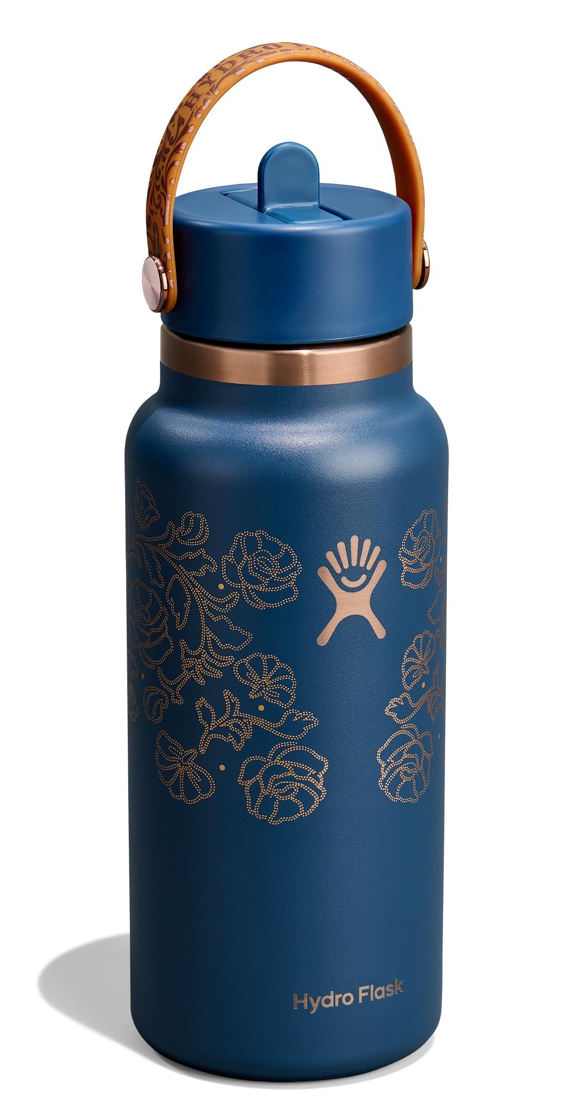hydro-flask-wide-mouth-32-oz-insulated-stainless-steel-water-bottle-with-flex-st image 2