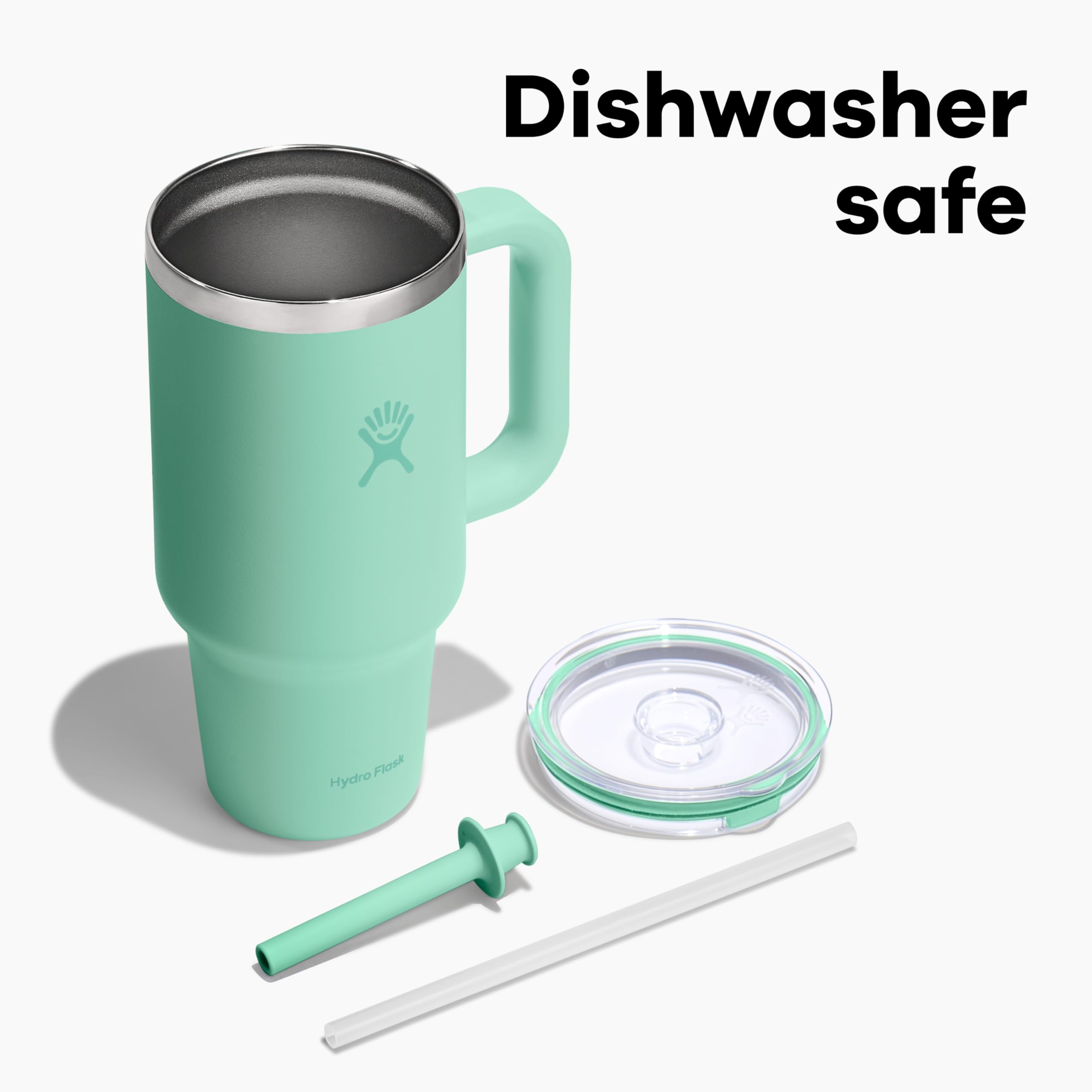 hydro-flask-travel-tumbler-with-handle-clear-lid-and-straw-32-oz-insulated-stain image 7