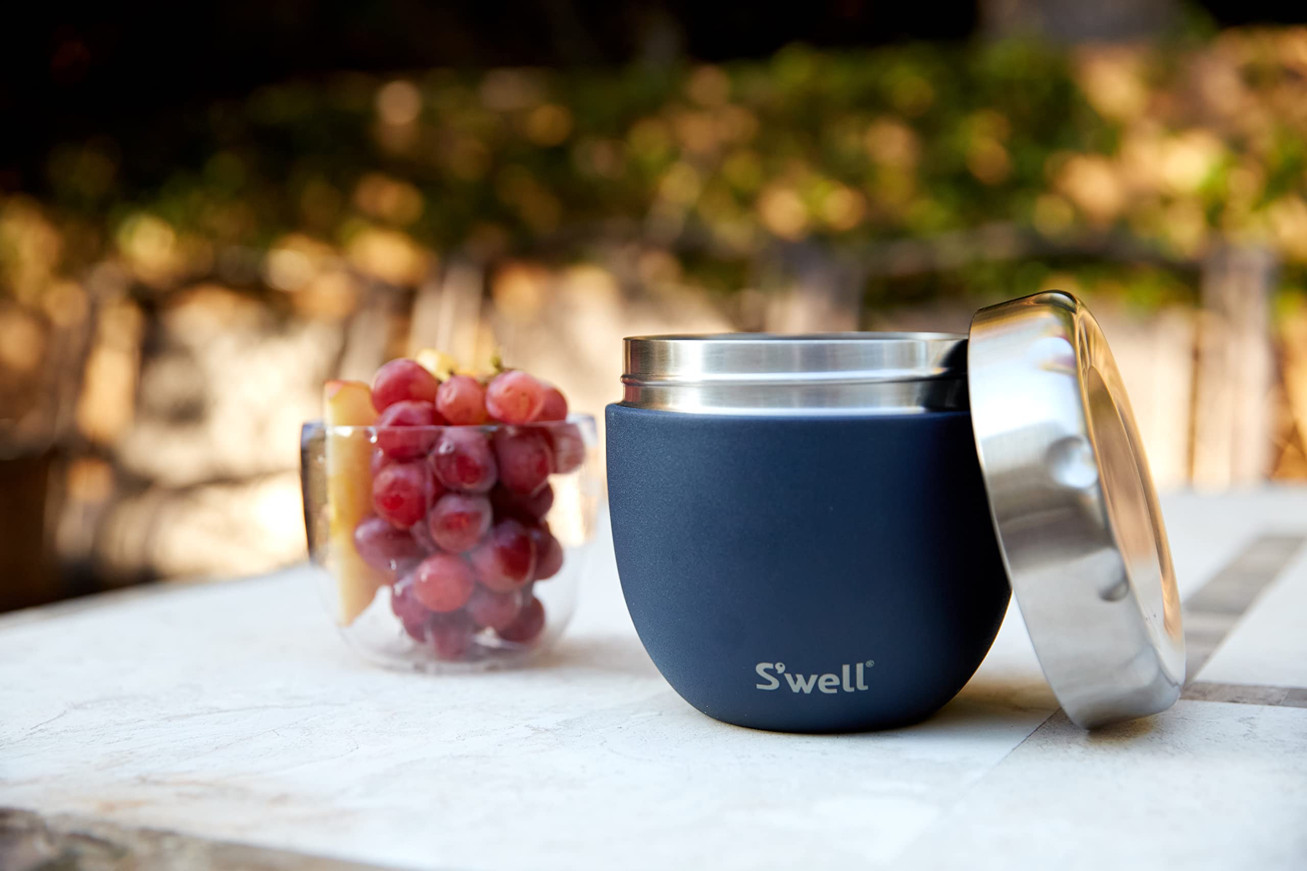 s-well-stainless-steel-food-bowls-21-5oz-azurite-eats-2-in-1-nesting-bowls image 2