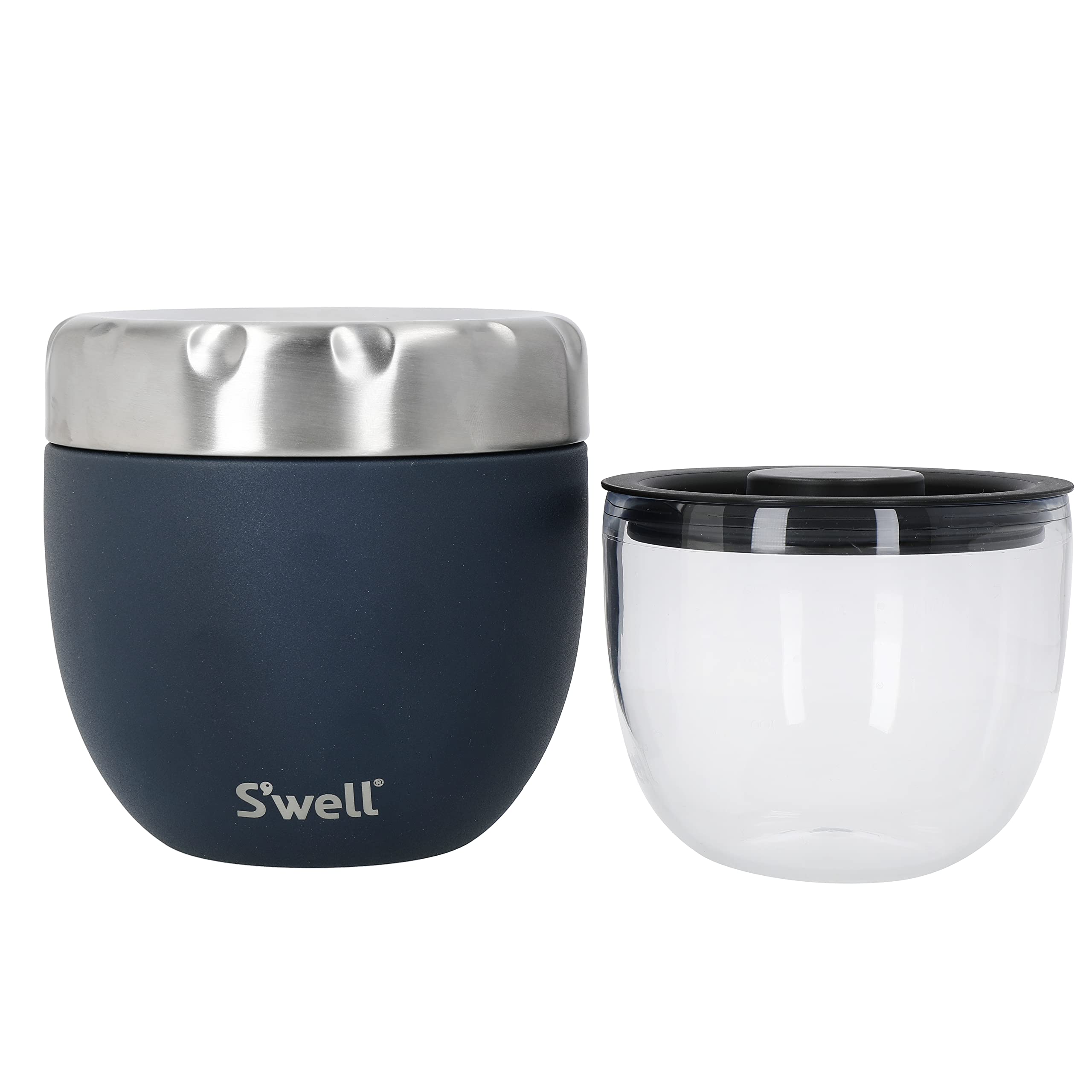 s-well-stainless-steel-food-bowls-21-5oz-azurite-eats-2-in-1-nesting-bowls image 4