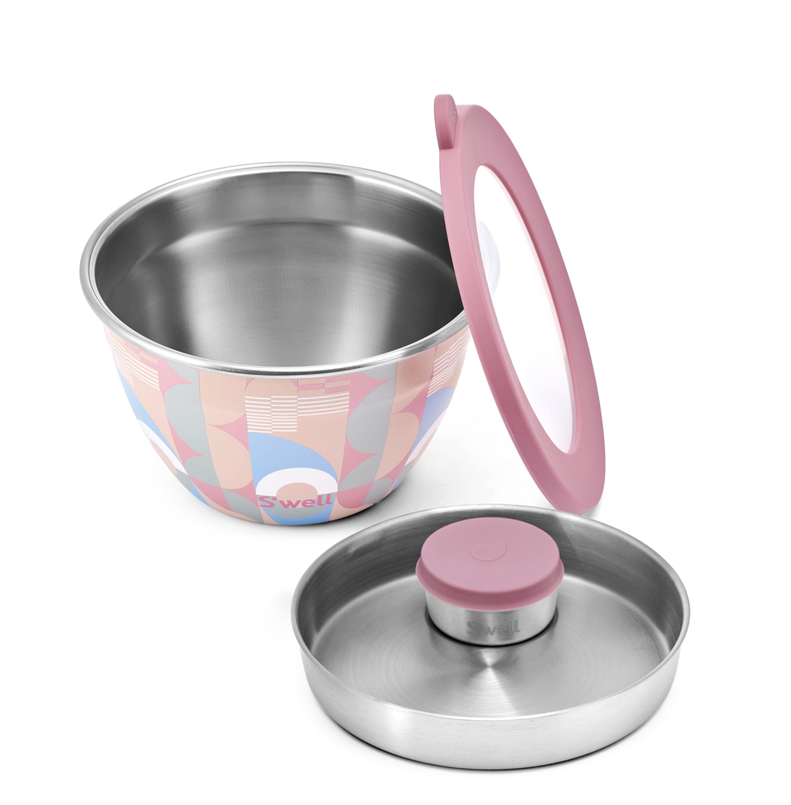 s-well-stainless-steel-salad-bowl-kit-64oz-dusty-pink-daydream-with-mini-caniste image 4