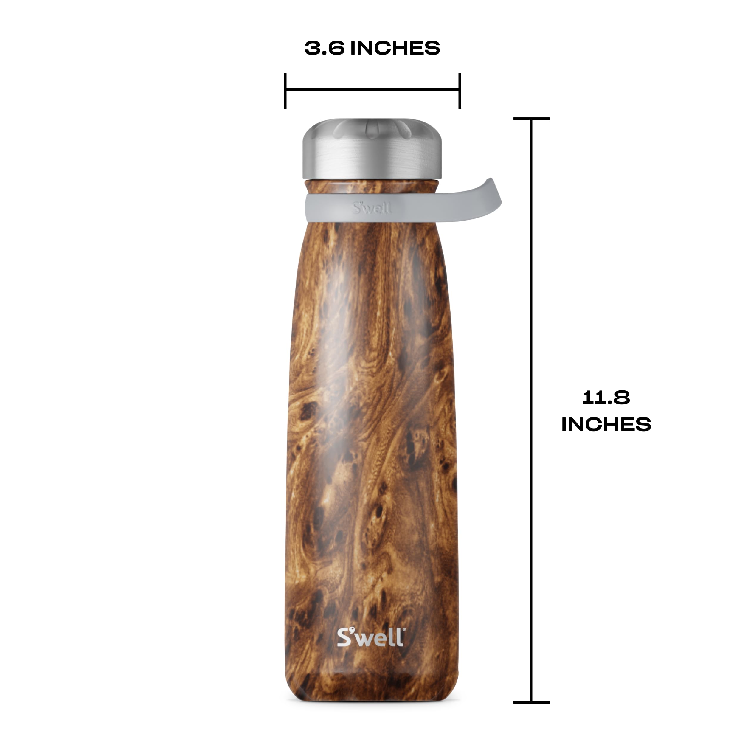 s-well-stainless-steel-traveler-with-handle-40oz-teakwood image 4