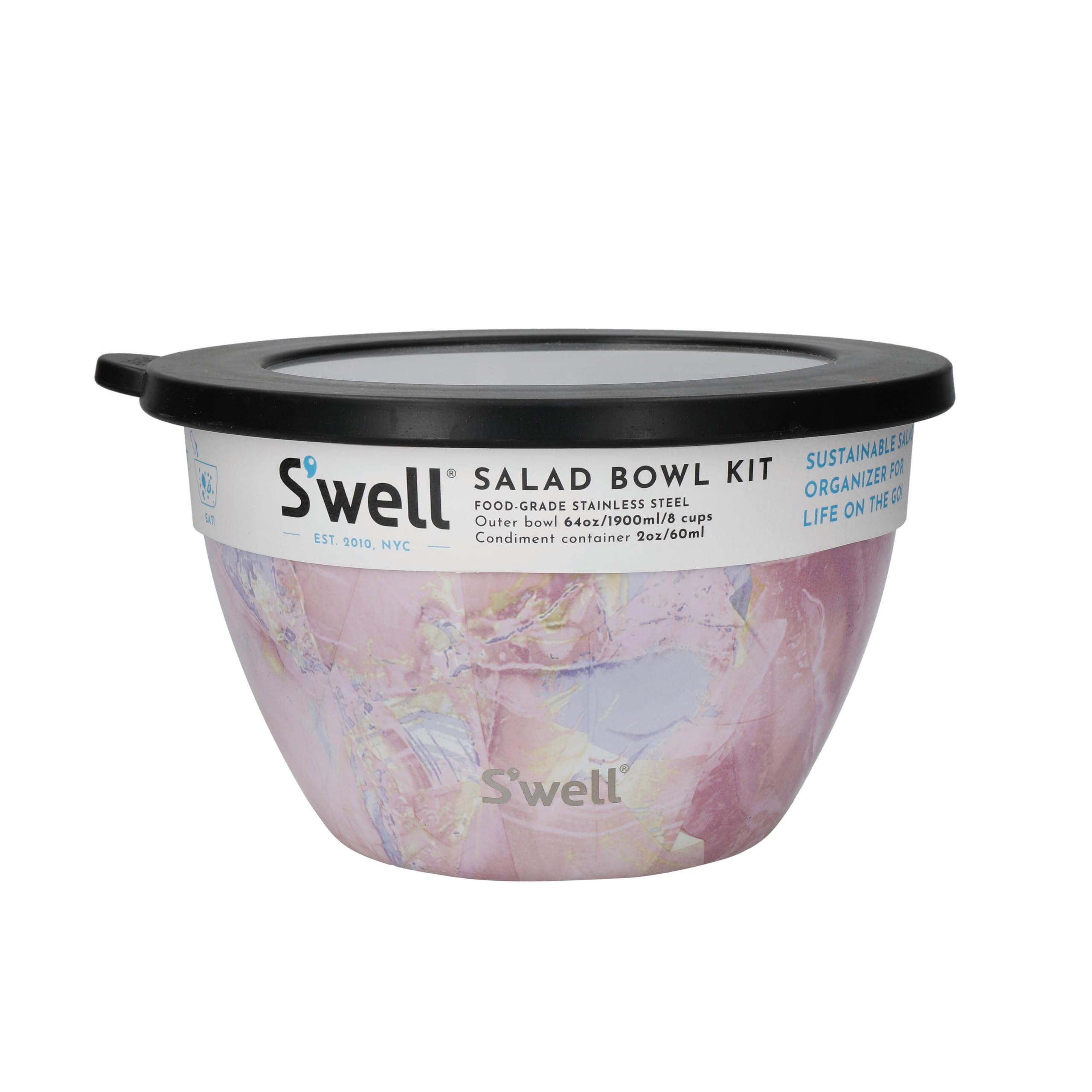 s-well-salad-bowl-kit-with-condiment-container-removable-tray-geode-rose-1-9l image 1