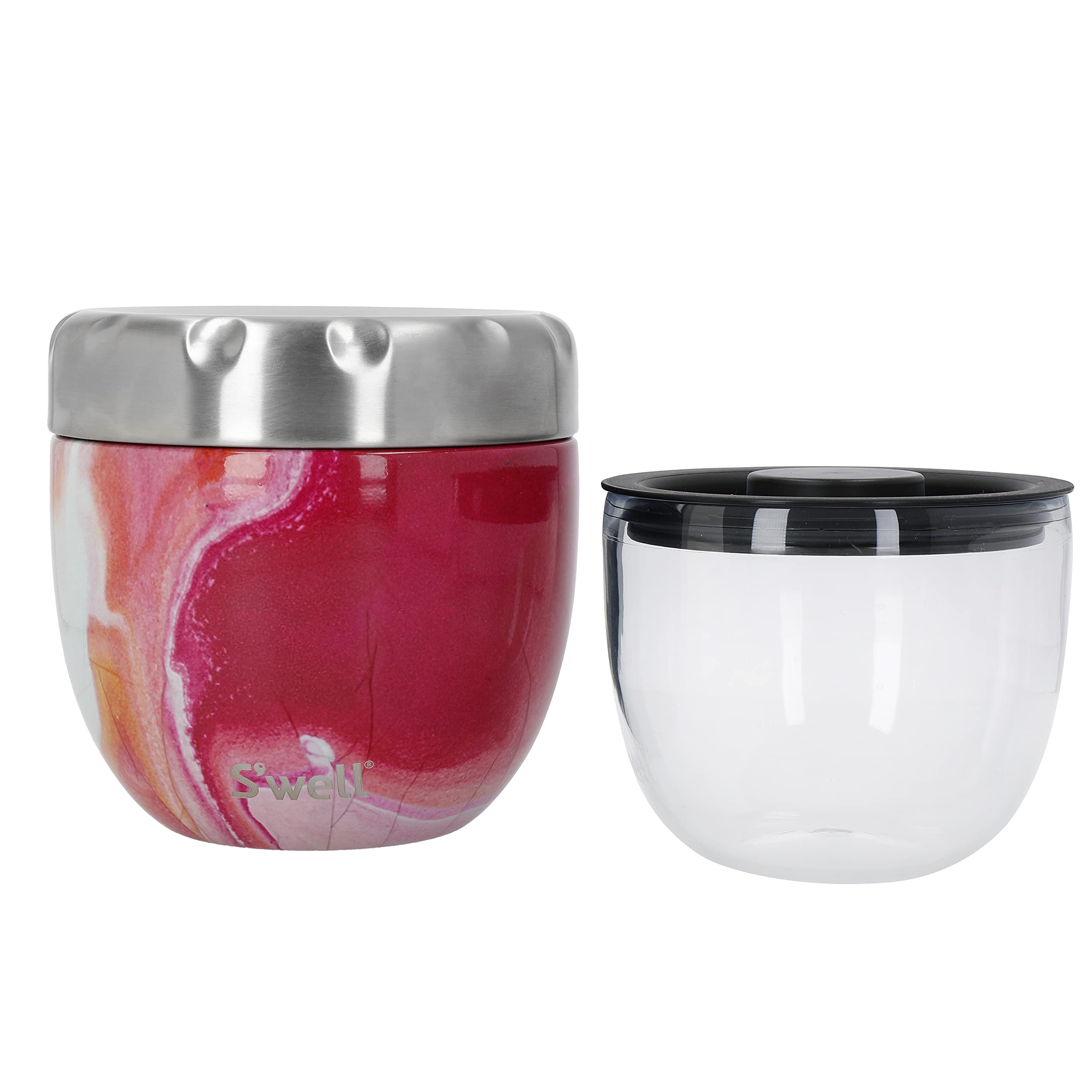 s-well-eats-2-in-1-food-bowl-with-screw-top-lid-636ml-rose-agate image 2