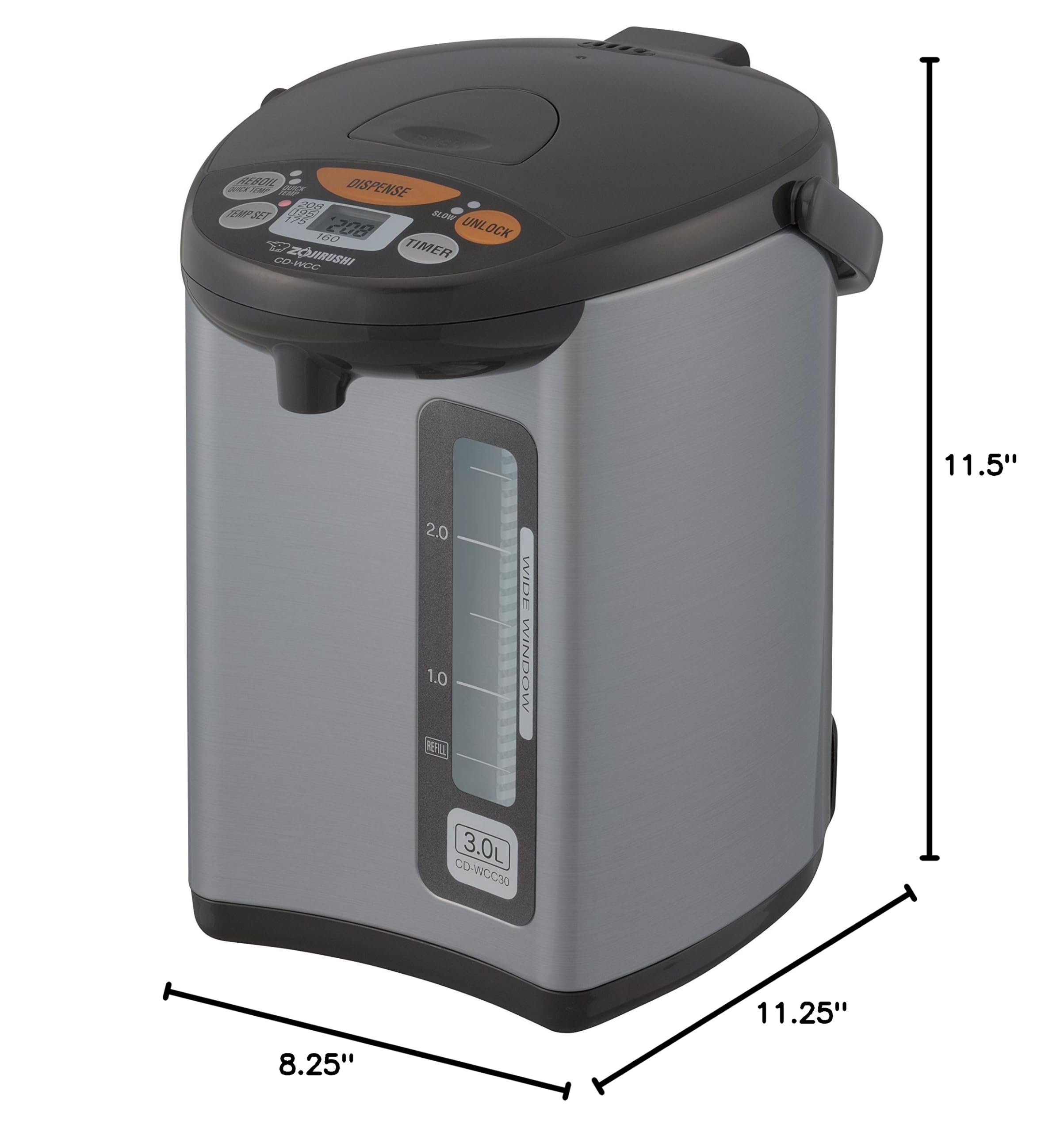 zojirushi-micom-water-boiler-and-warmer-cd-wcc30-3-0l-101-oz-with-4-keep-warm-te image 7