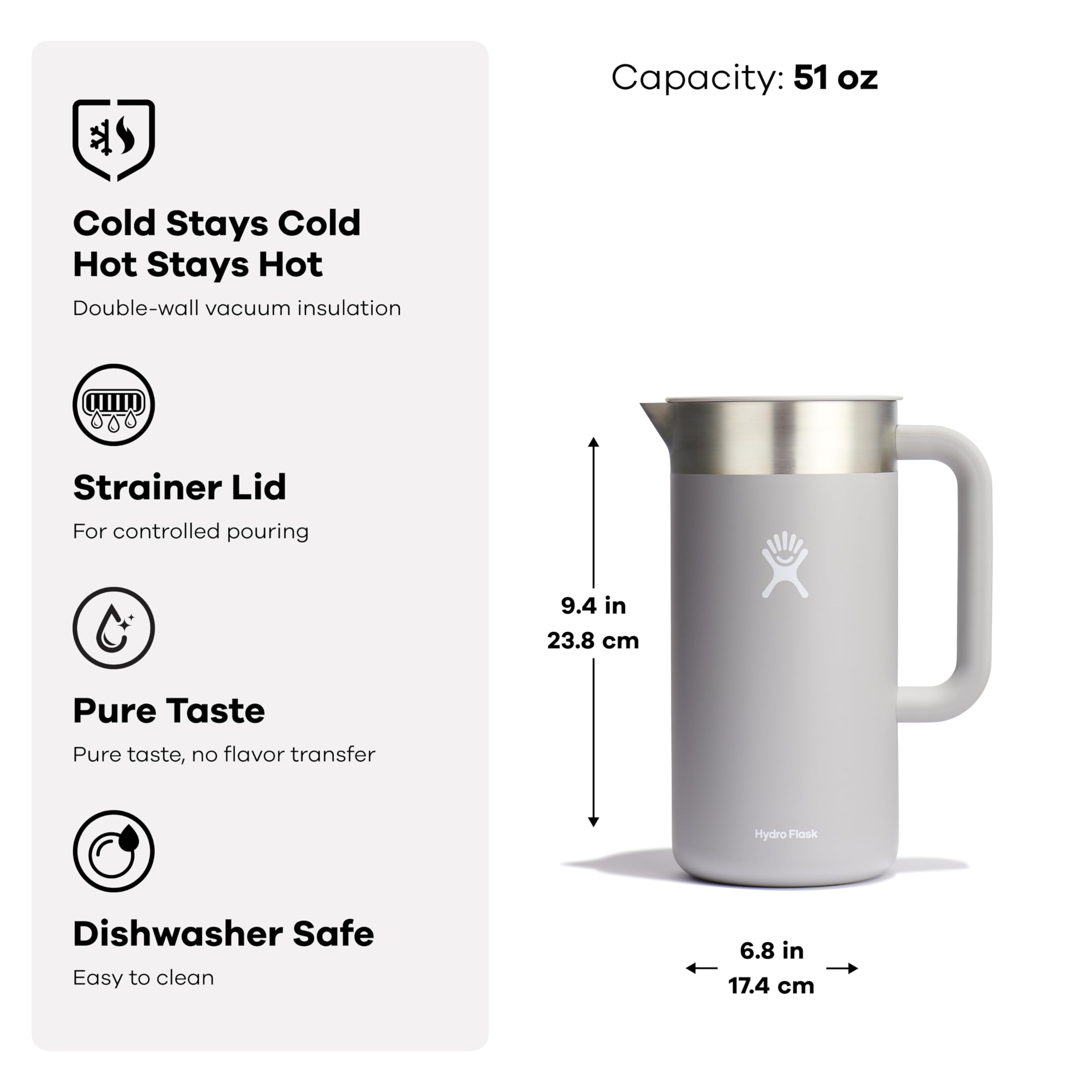 hydro-flask-outdoor-insulated-51-oz-pitcher-stainless-steel-beverage-container-s image 3
