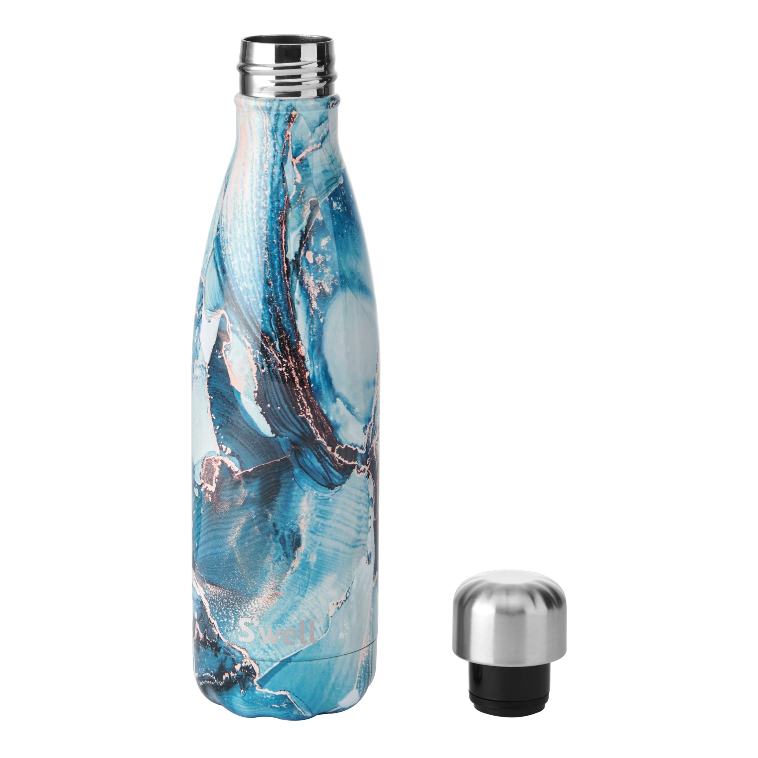 s-well-original-water-bottle-ocean-marble-500ml-vacuum-insulated-stainless-steel image 2