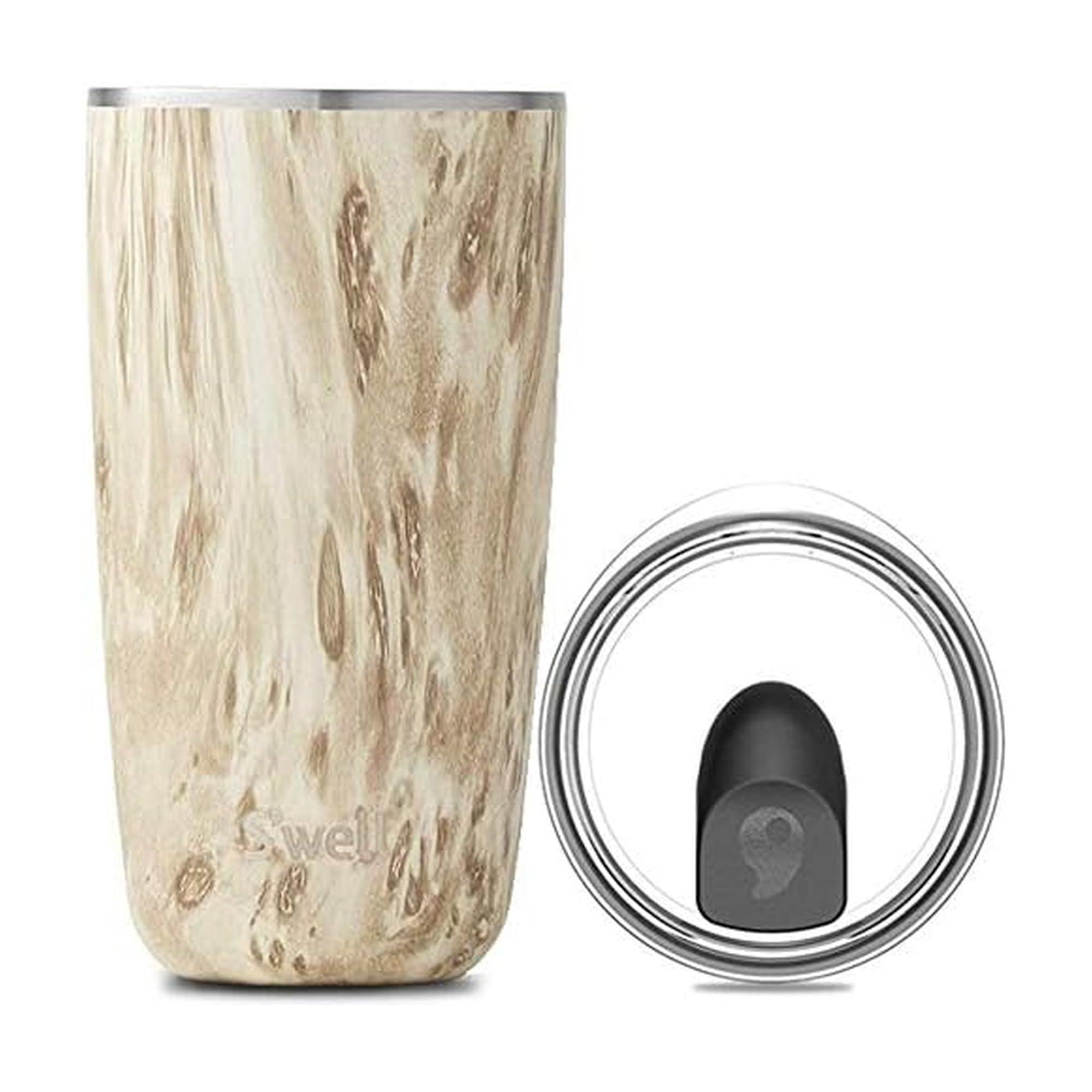 s-well-18oz-stainless-steel-tumbler-with-clear-slide-open-lid-white-marble-tripl image 8