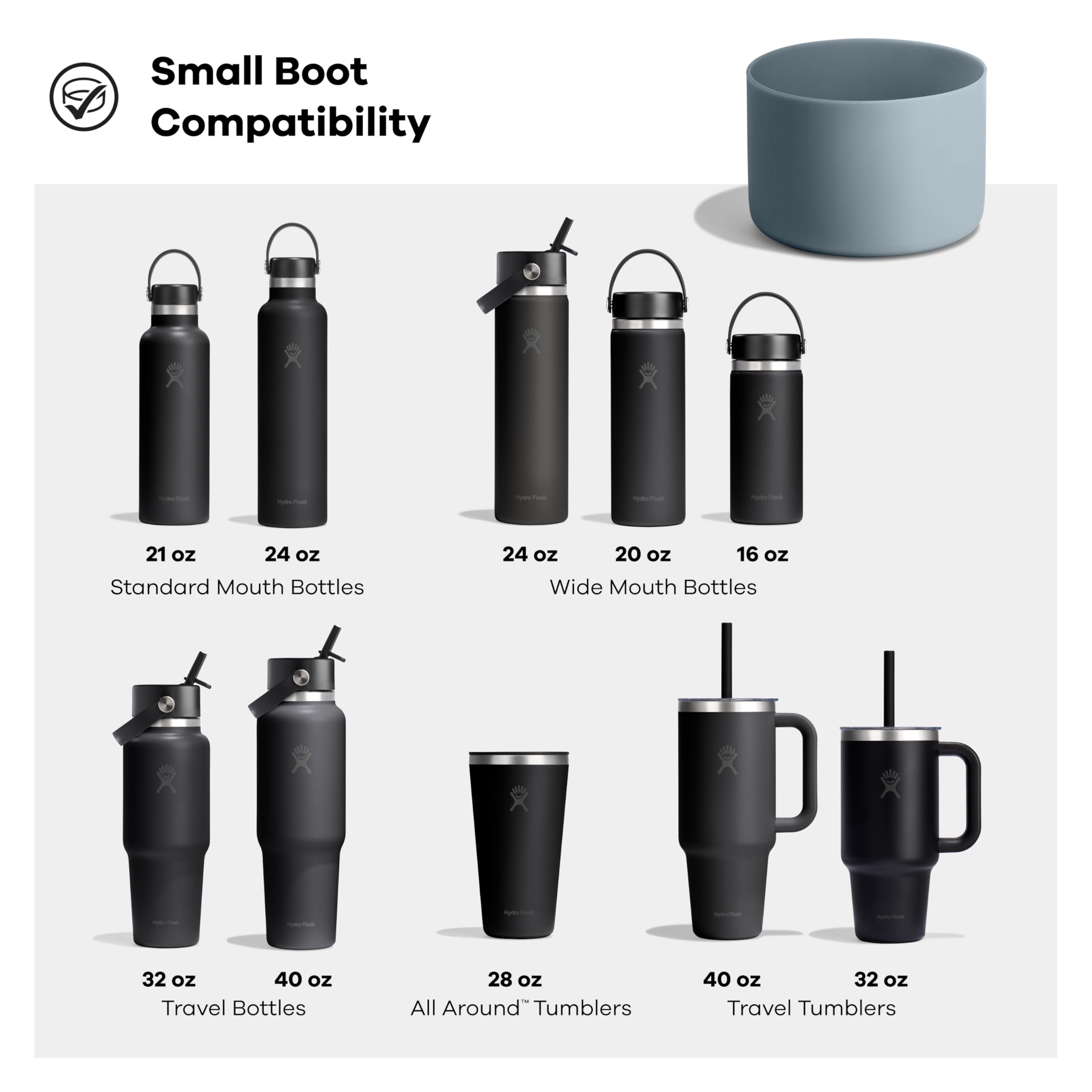 hydro-flask-bottle-boot-for-wide-mouth-bottles-and-tumblers-small-capri-blue-sil image 3