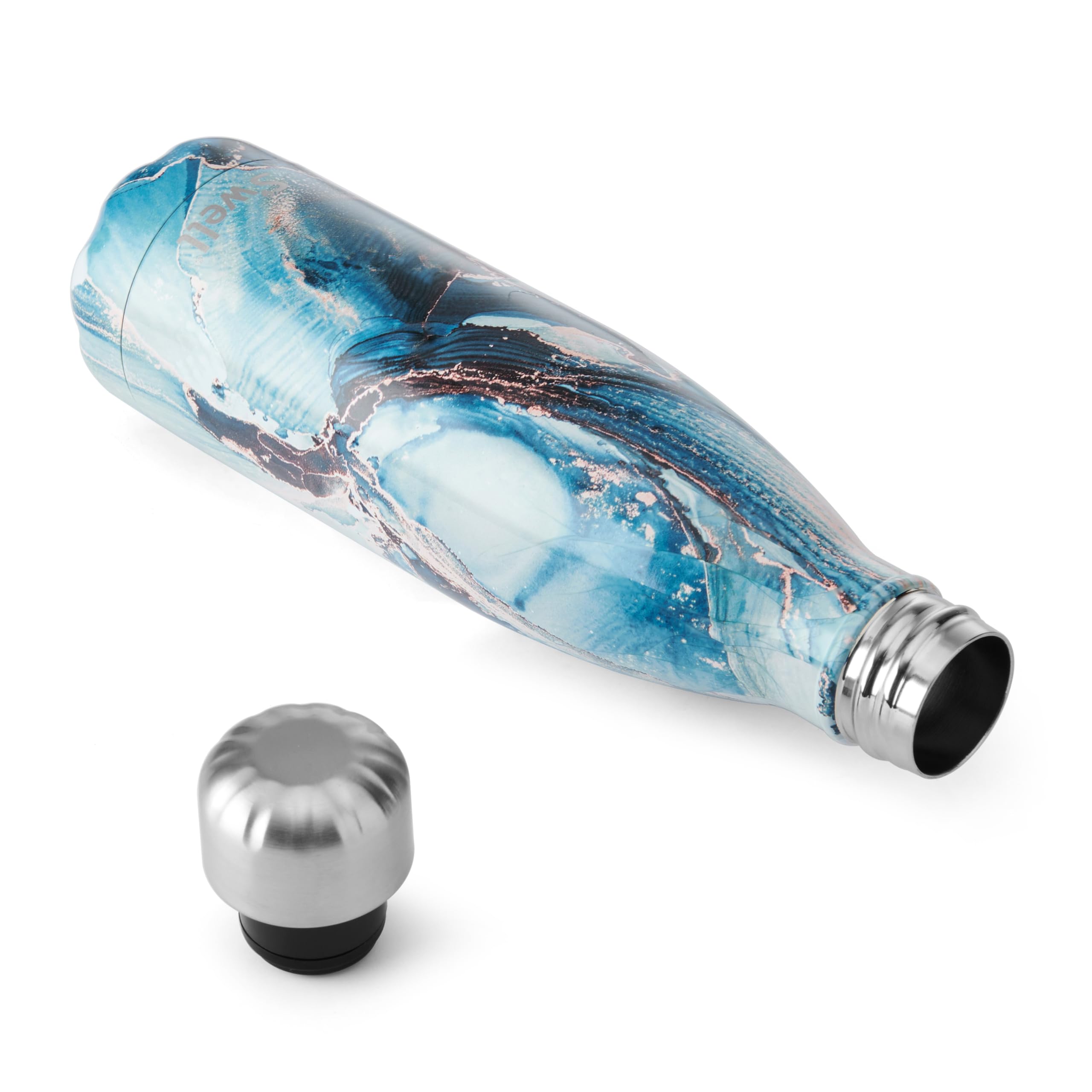 s-well-original-water-bottle-ocean-marble-500ml-vacuum-insulated-stainless-steel image 3