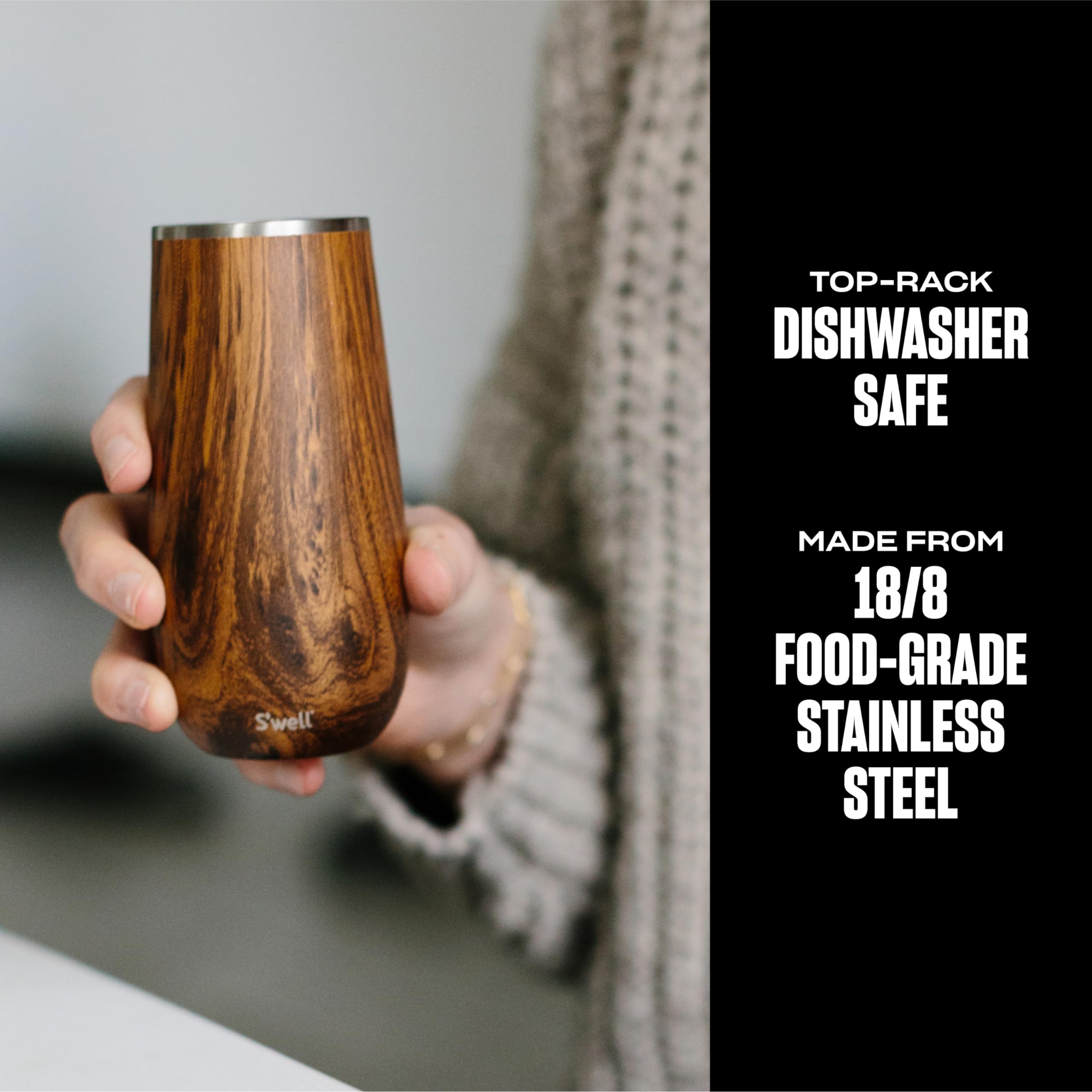 s-well-stainless-steel-champagne-flute-6oz-teakwood-triple-layered-vacuum-insula image 3