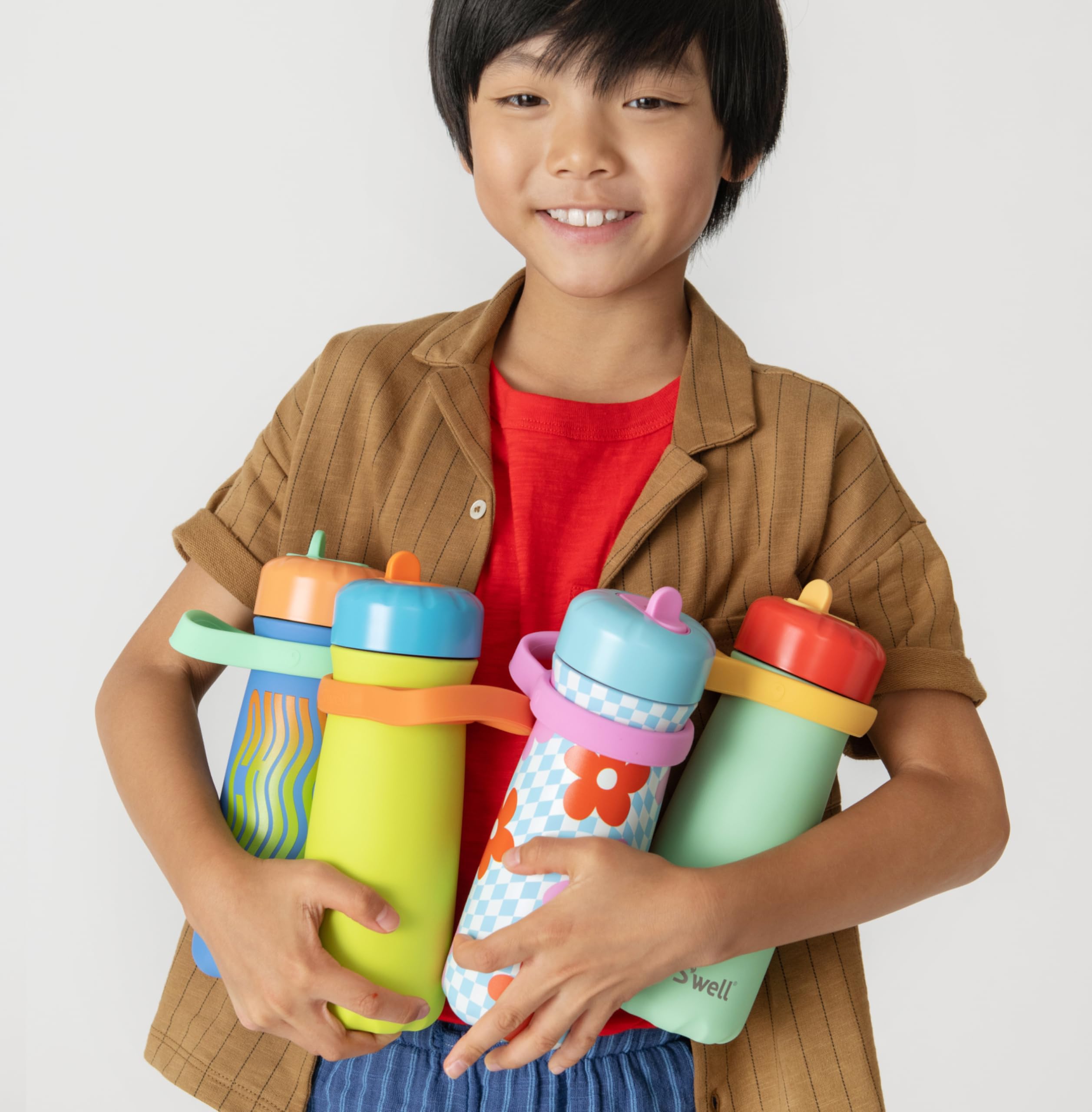 s-well-kids-traveler-16oz-stainless-steel-water-bottle-with-flip-straw-lid-lime- image 5