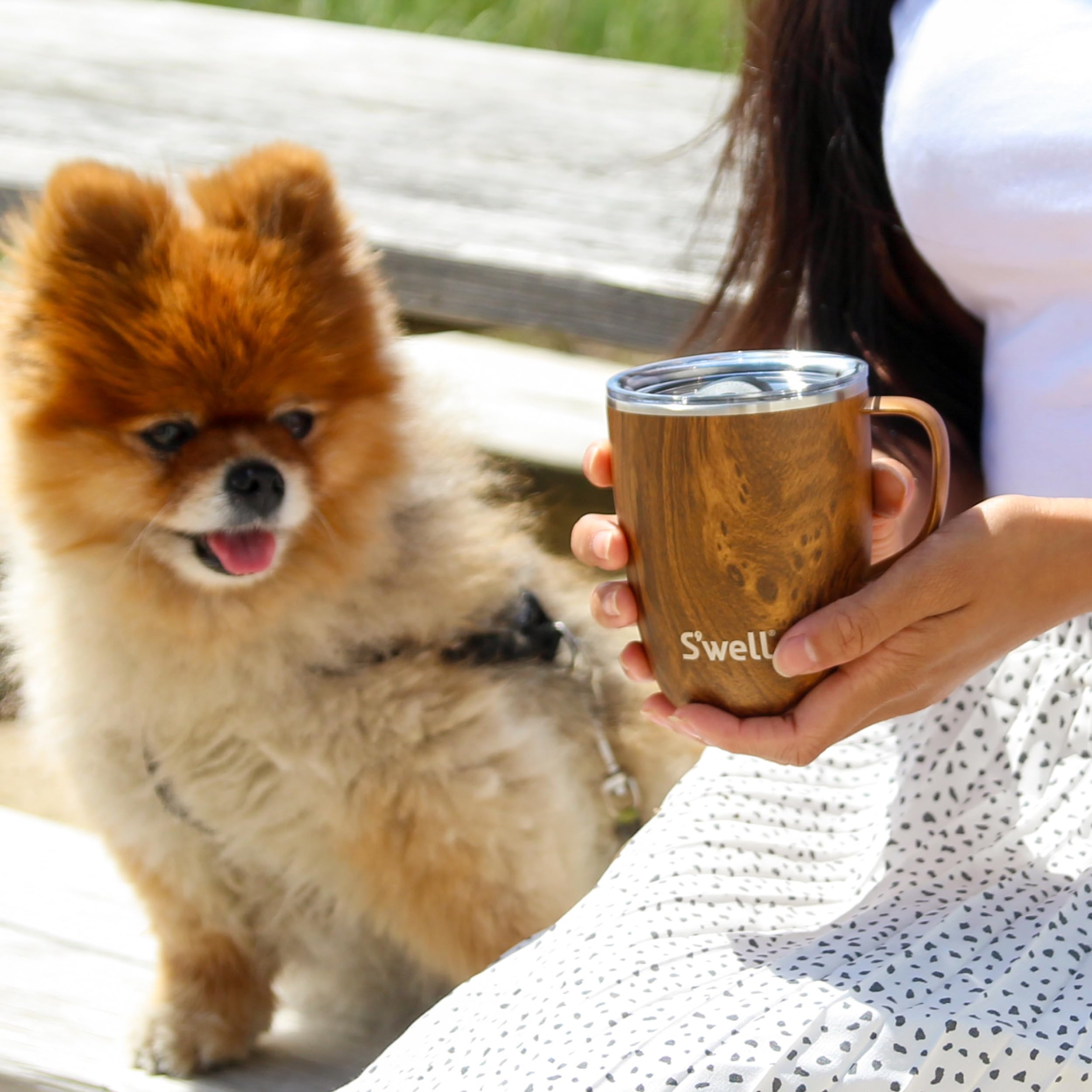 s-well-12oz-stainless-steel-mug-with-handle-teakwood image 5