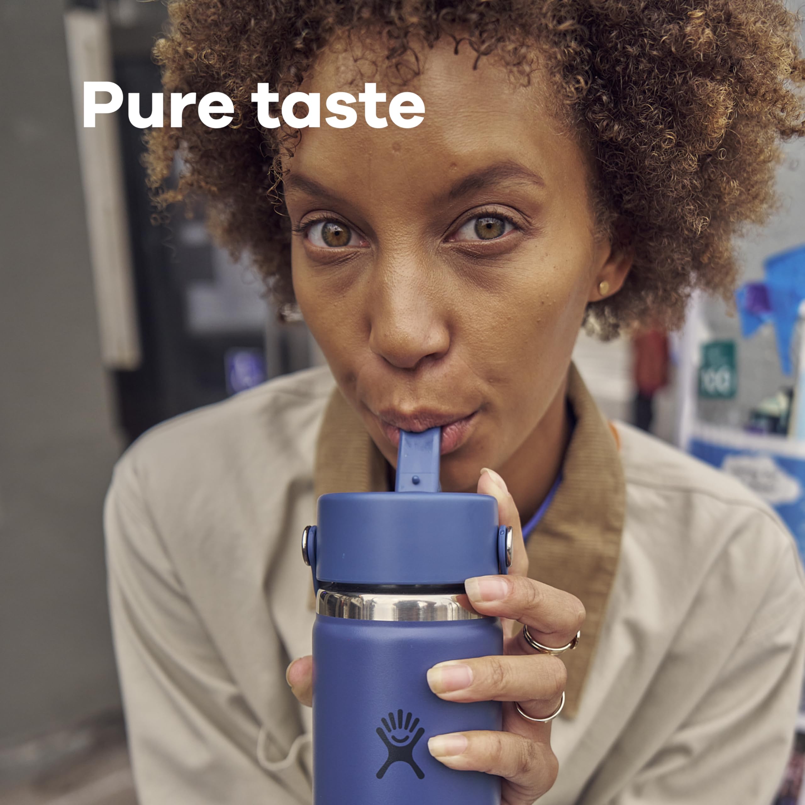 hydro-flask-24oz-wide-mouth-bottle-with-flex-straw-cap-capri-blue-tempshield-ins image 7
