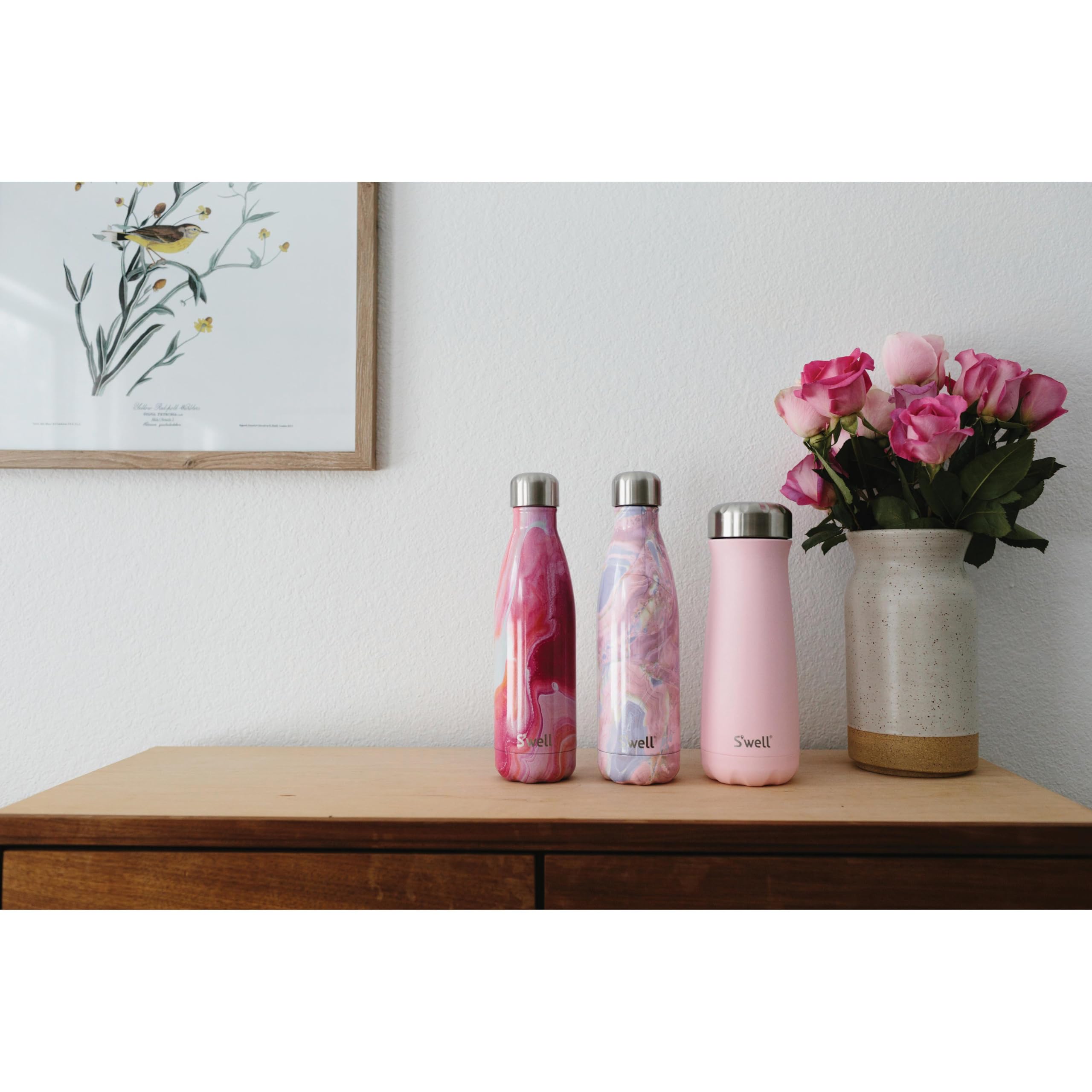 s-well-original-vacuum-insulated-water-bottle-rose-agate-500ml image 4