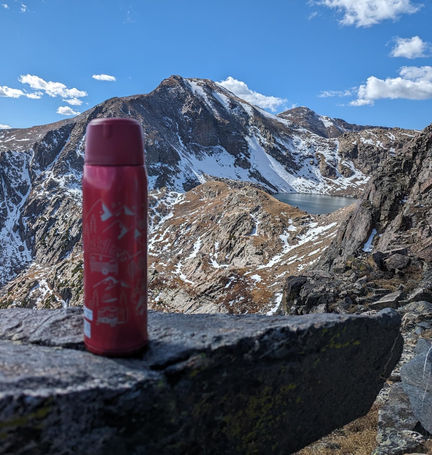 Keeps water icy cold all day