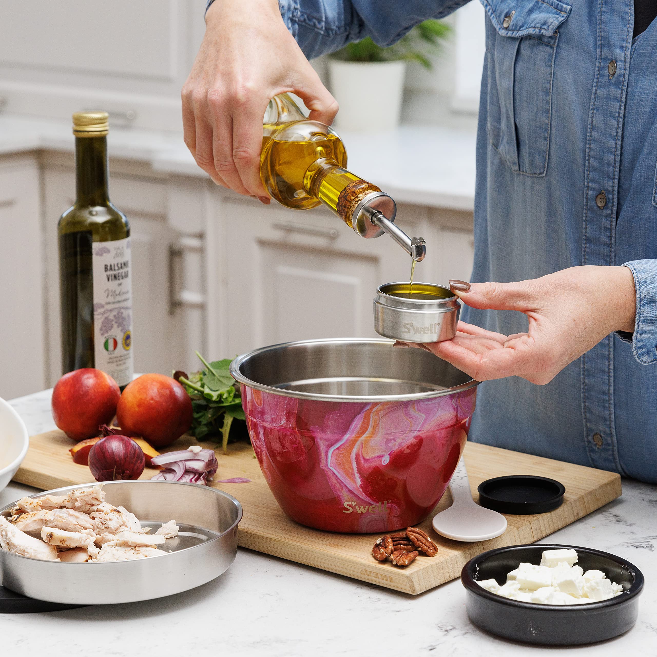 s-well-salad-bowl-kit-1-9l-rose-agate-elements-collection-with-condiment-contain image 4