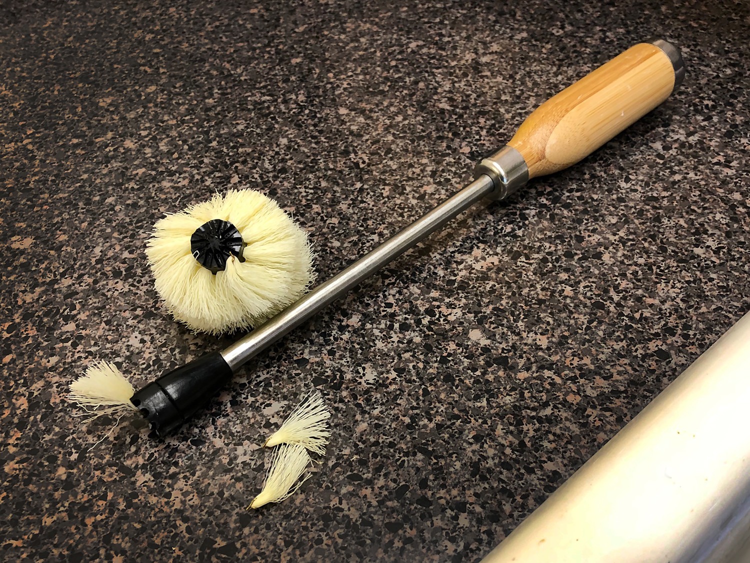 Cleans better than sponges