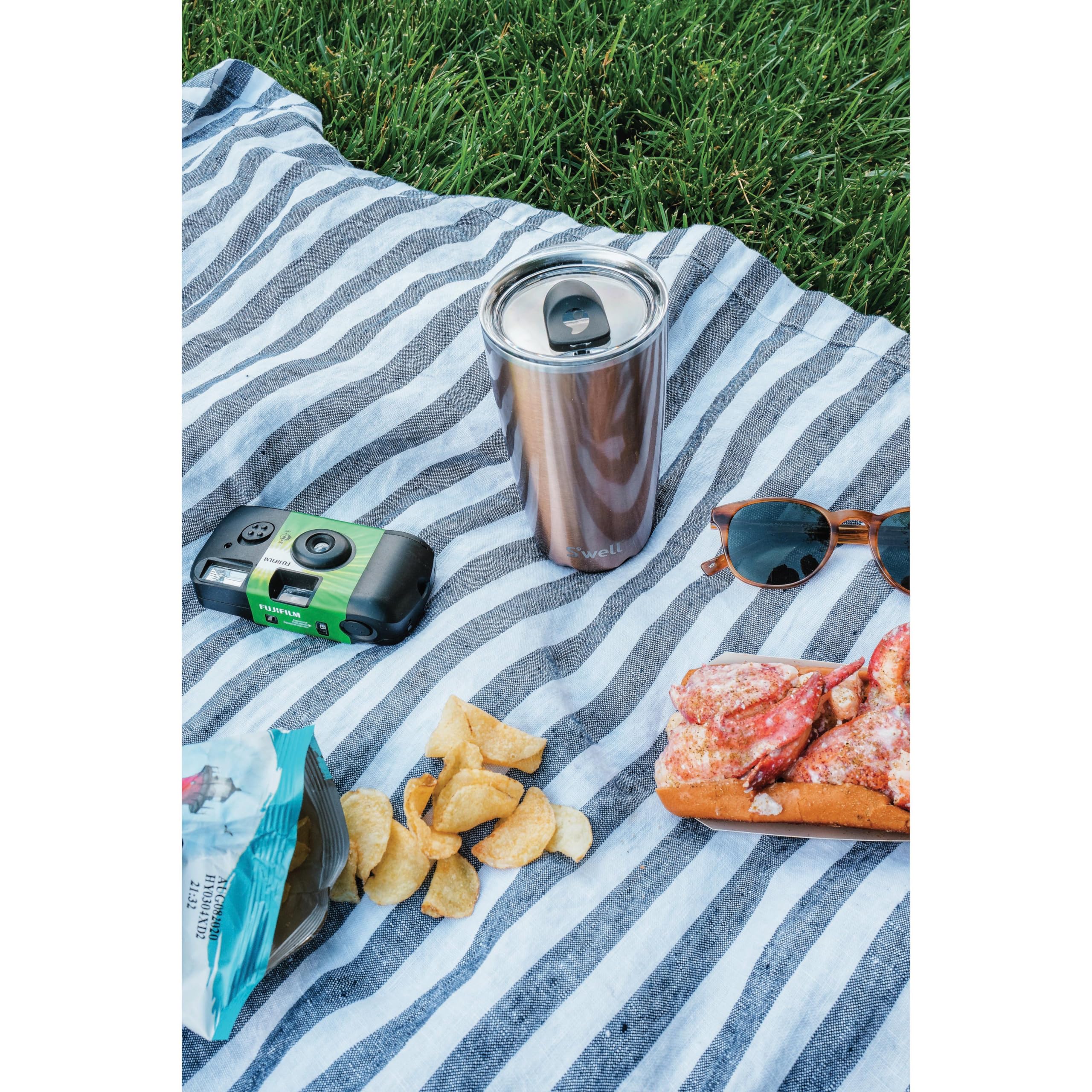 s-well-tumbler-with-lid-530ml-pyrite-vacuum-insulated-travel-cup-12h-cold-4h-hot image 2